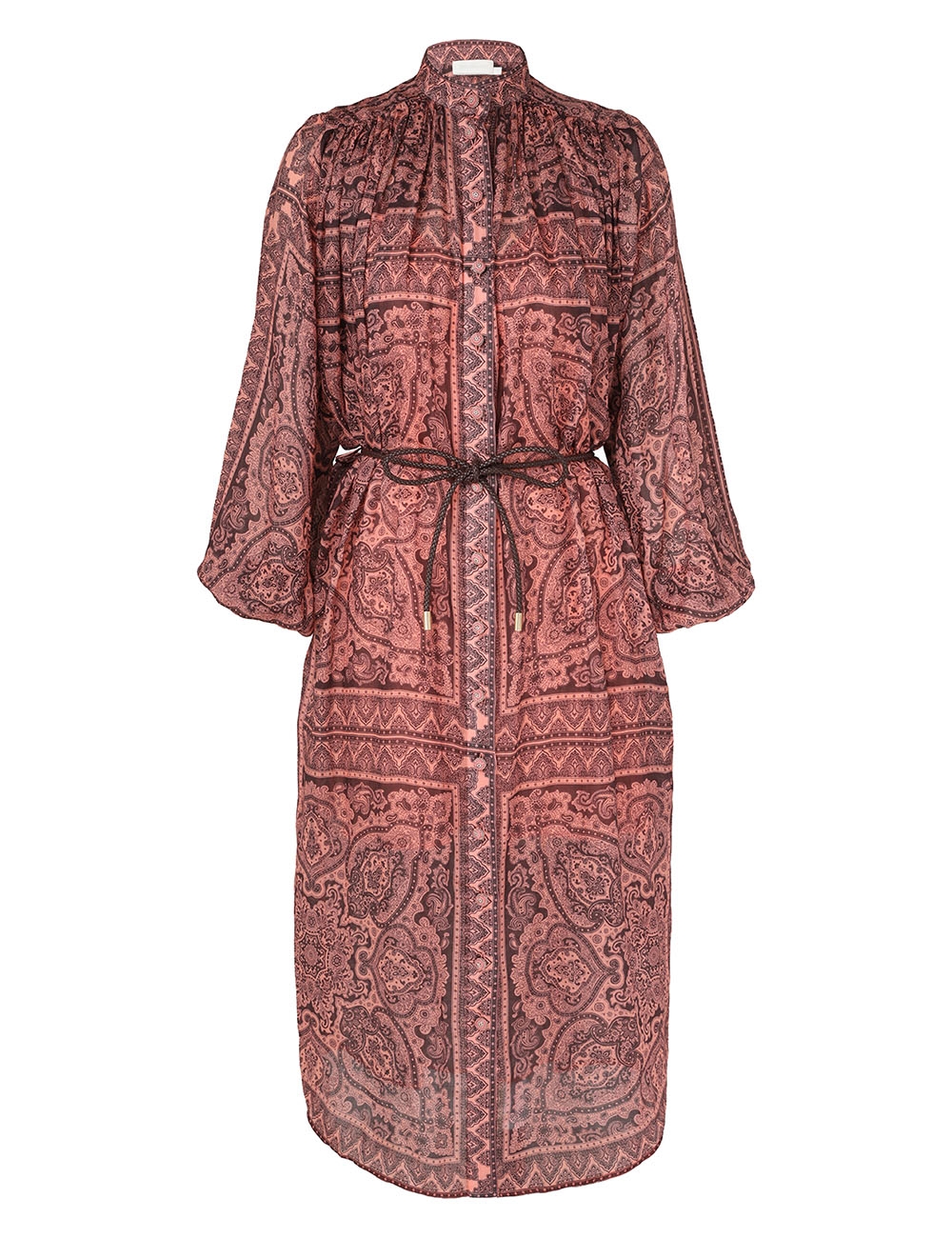 Paisley long sleeve dress discount