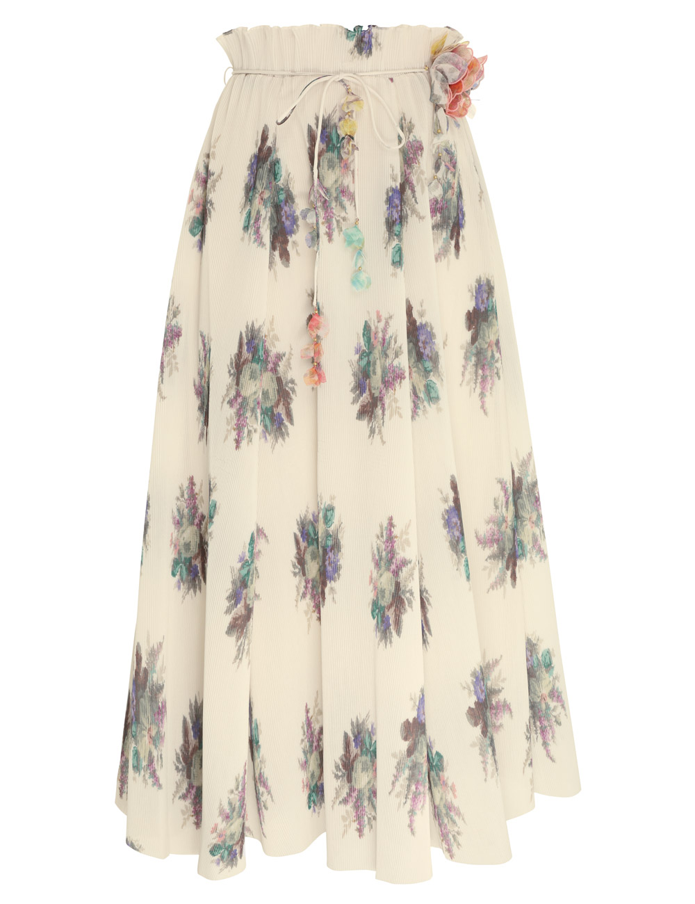 Pleated Midi Skirt