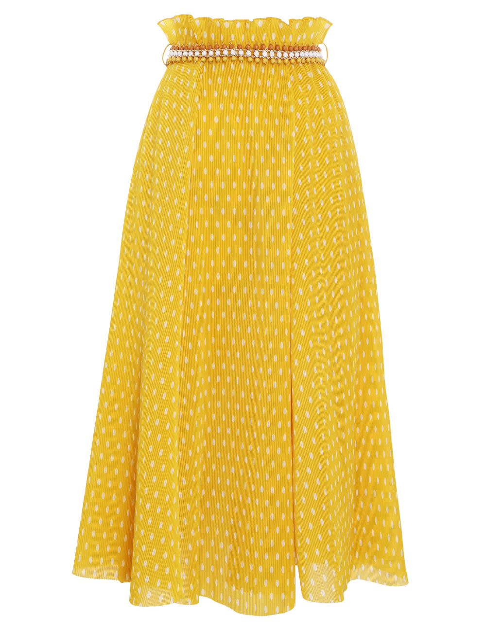 Pleated Midi Skirt
