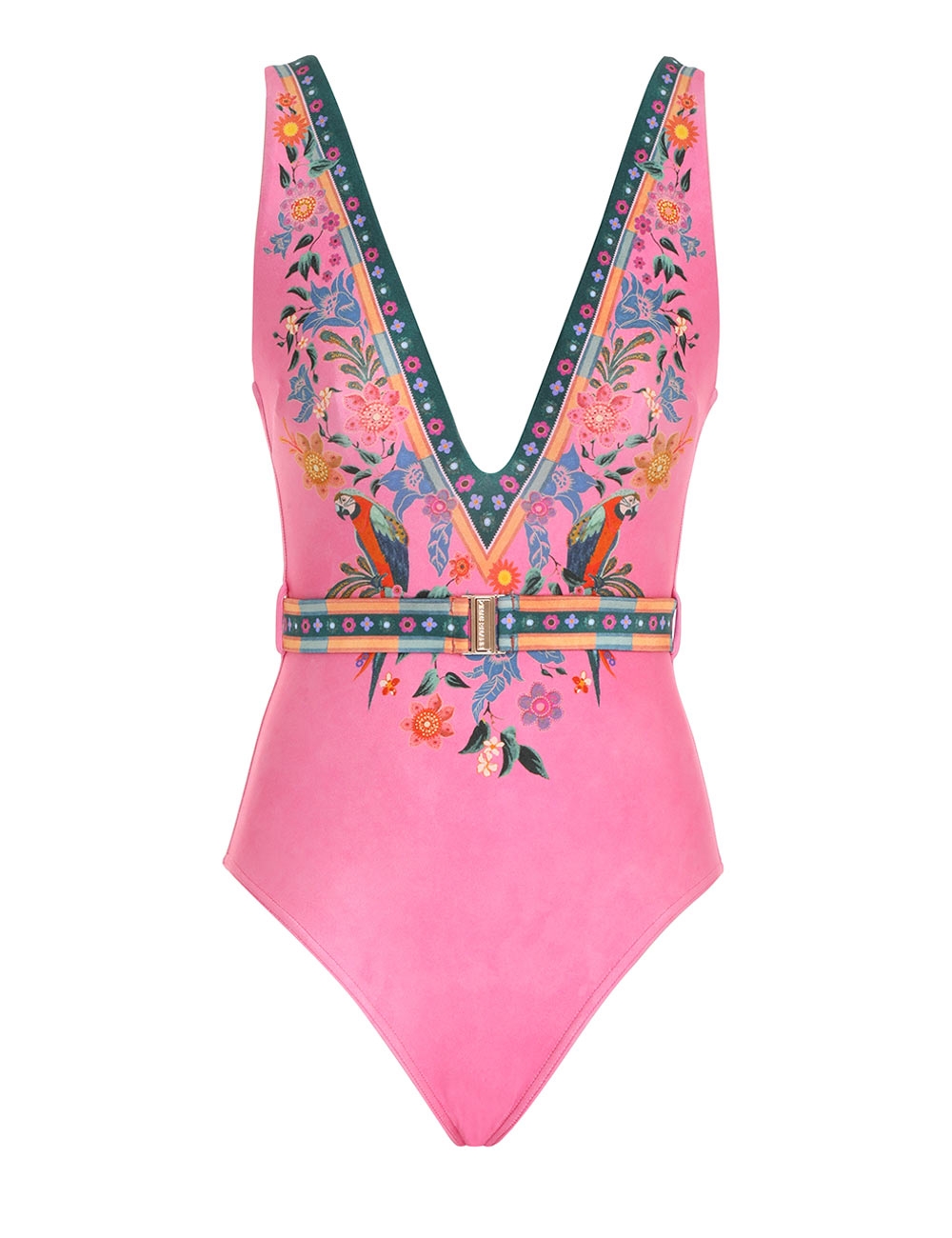 Ginger Belted Plunge 1PC