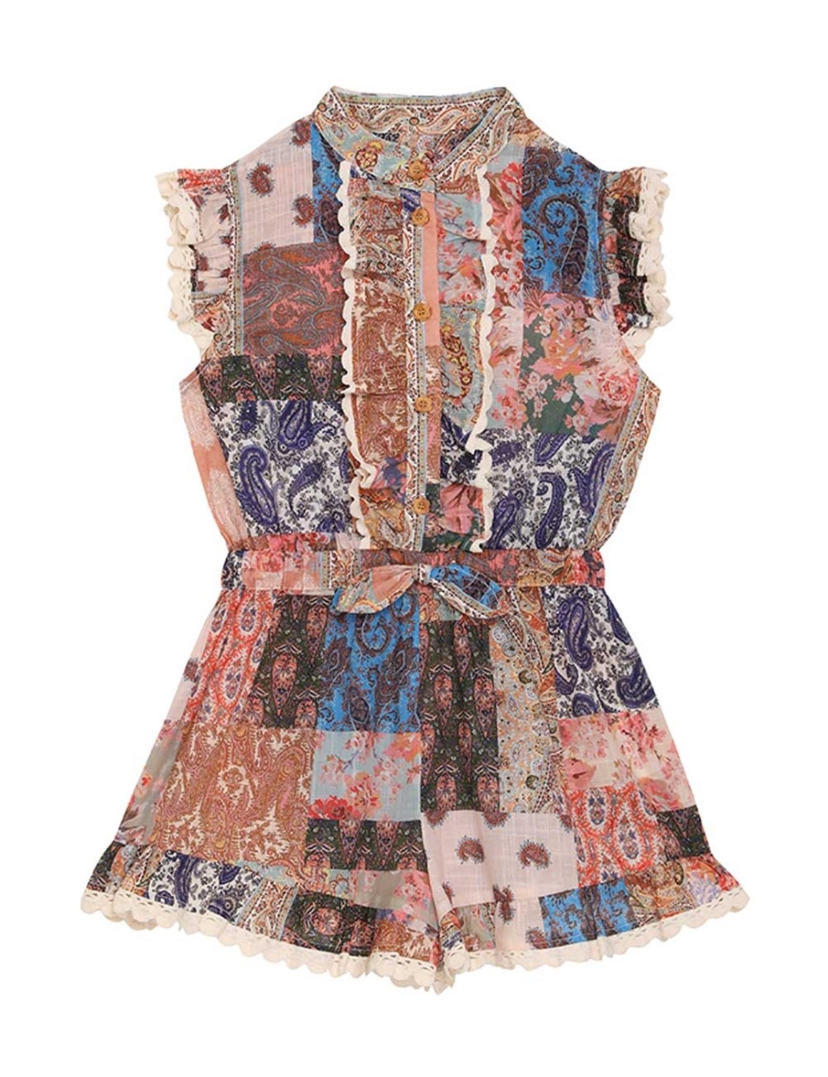 Devi Frill Playsuit