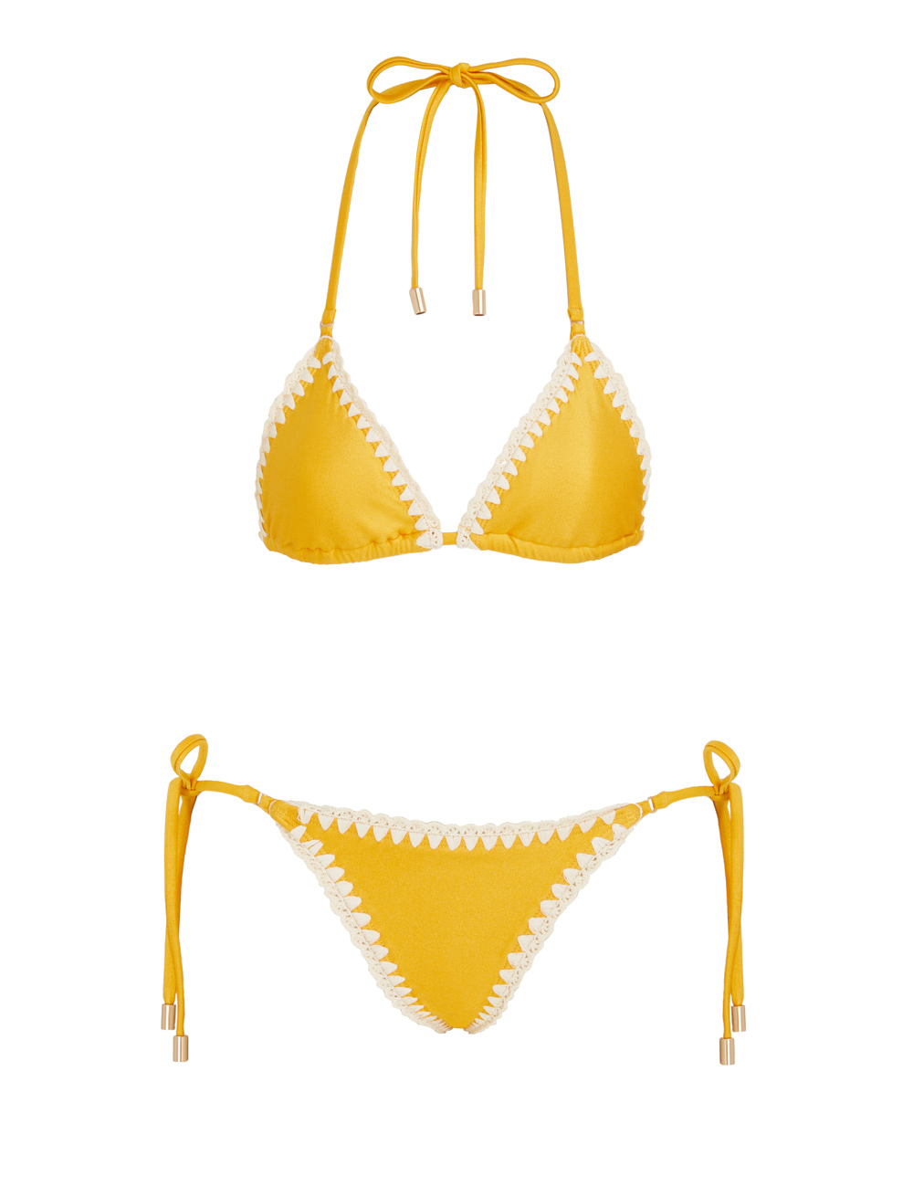 Vacay Crochet Edge Bikini