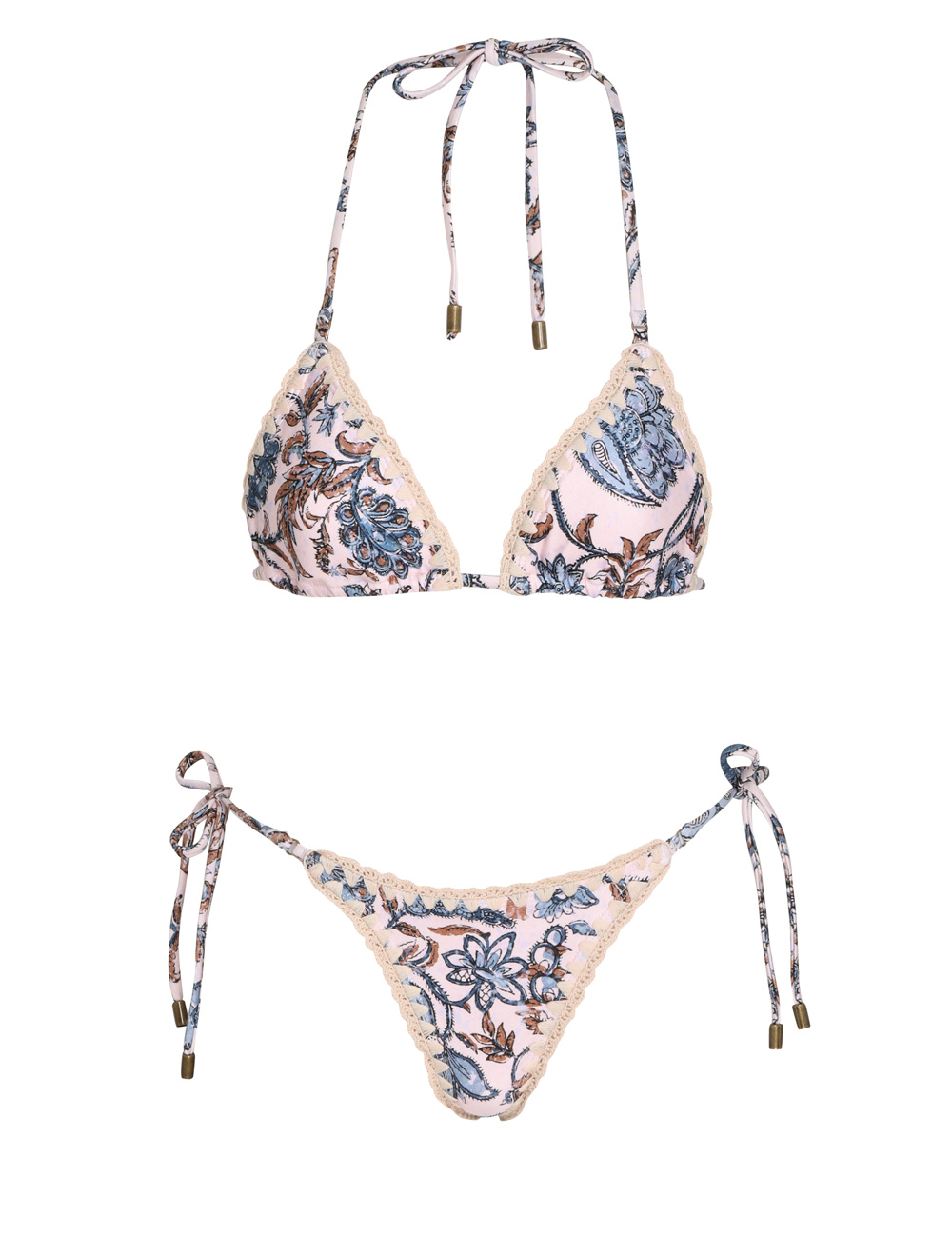Vitali Crochet Edge Bikini