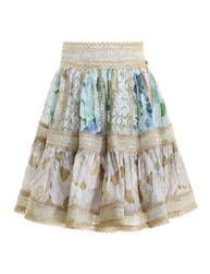 Rhythm Trimmed Mini Skirt
