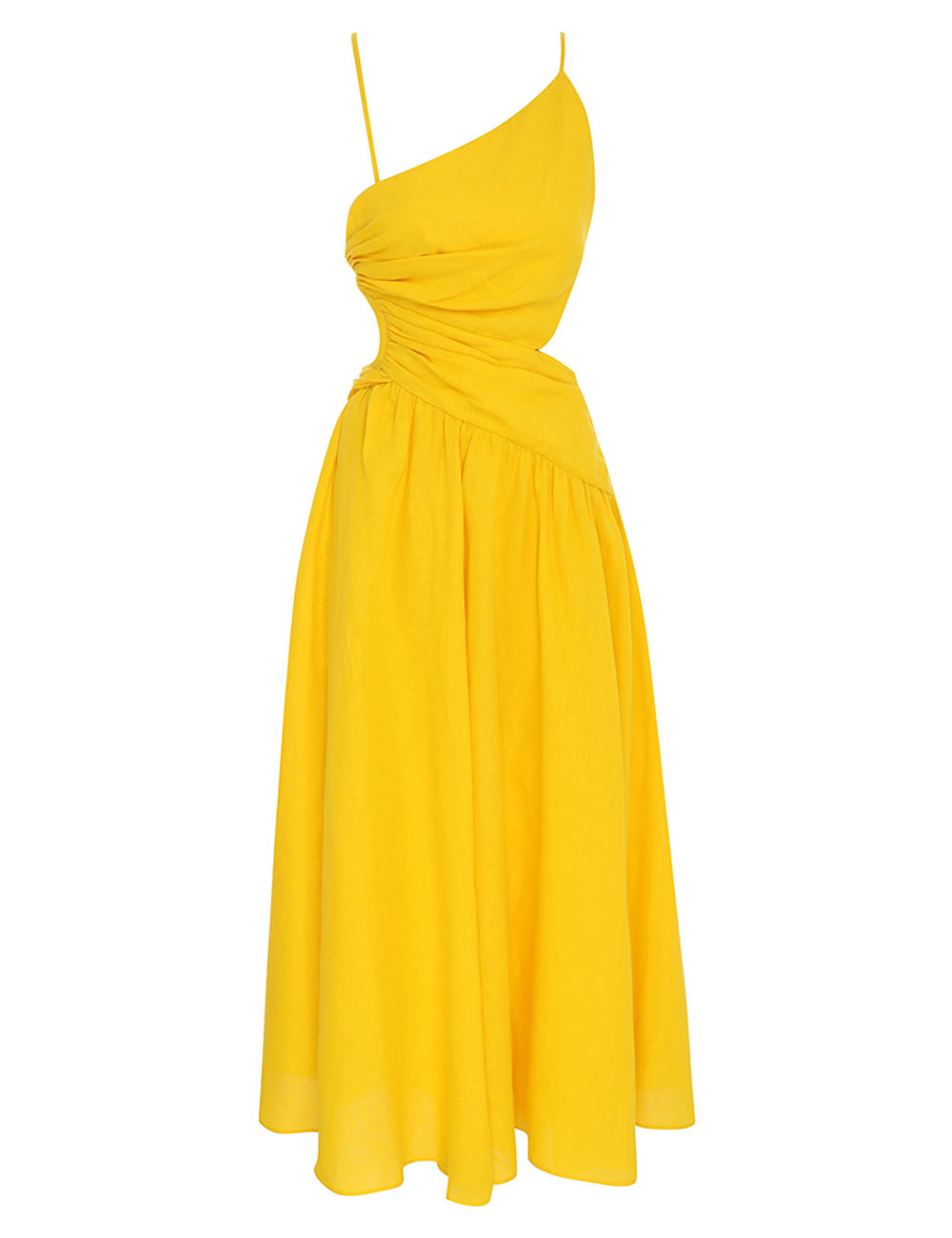 Ginger Asymmetric Midi Dress