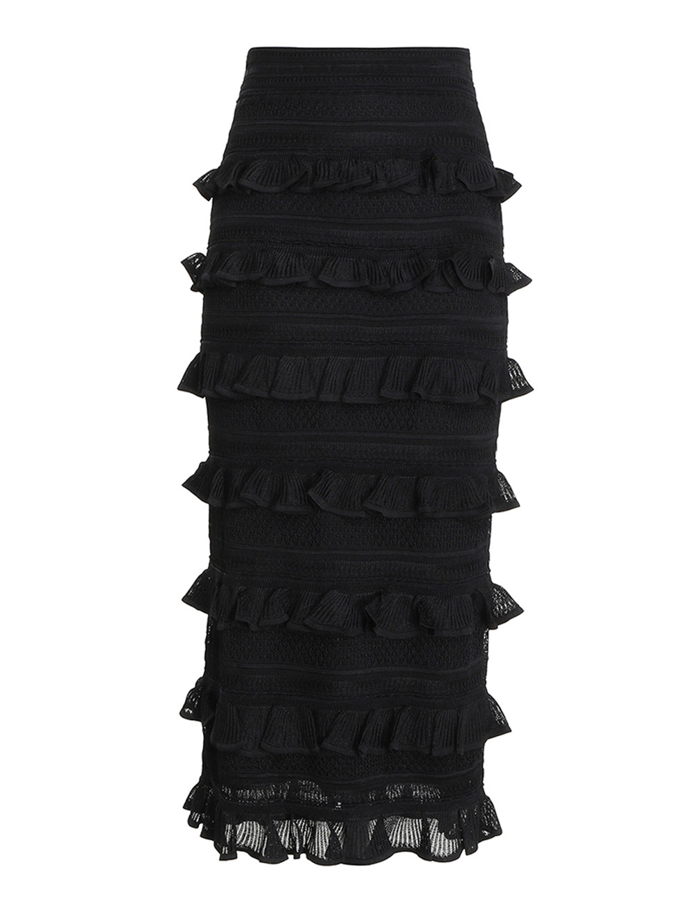 Wonderland Frill Midi Skirt
