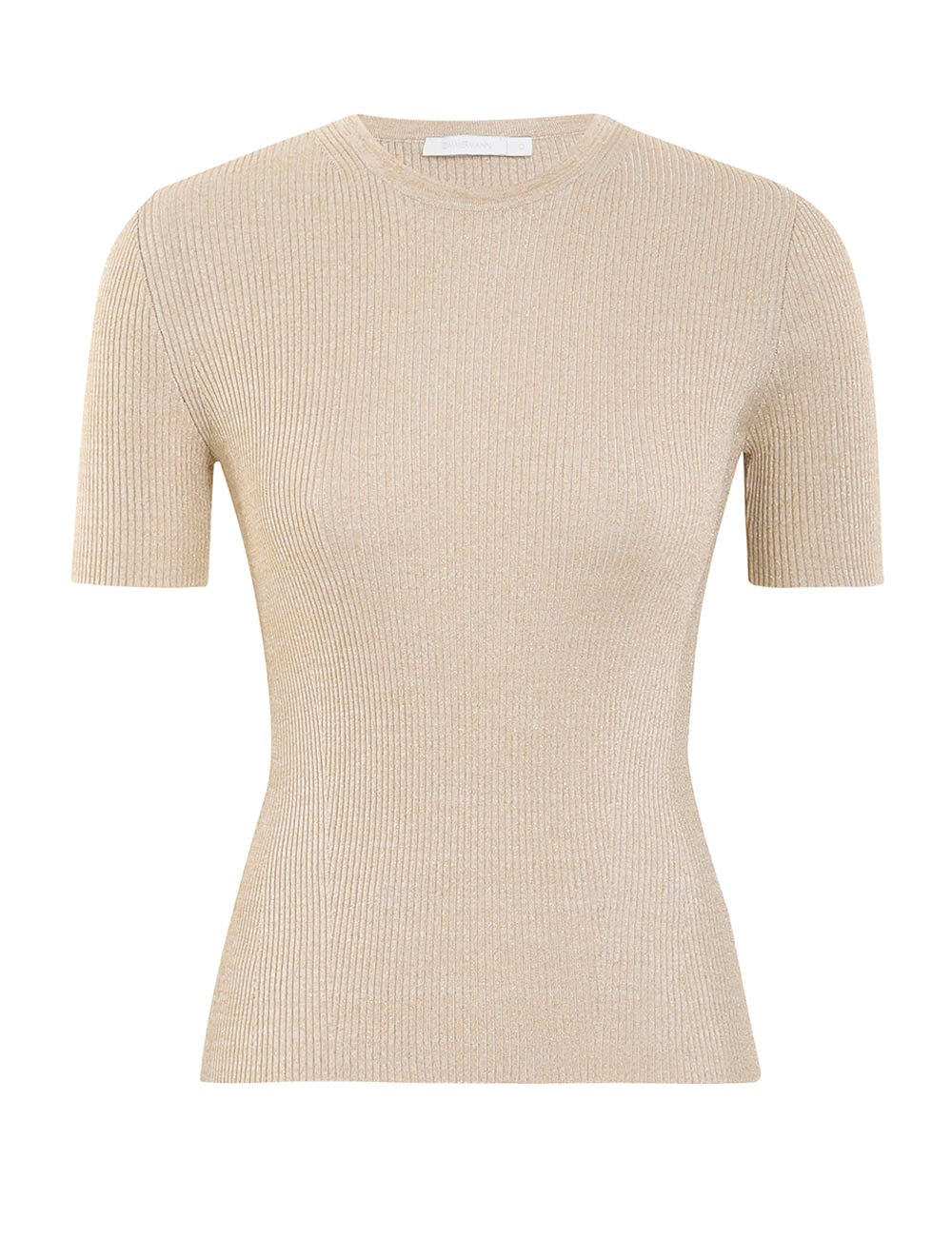 Devi Lurex Rib T-Shirt