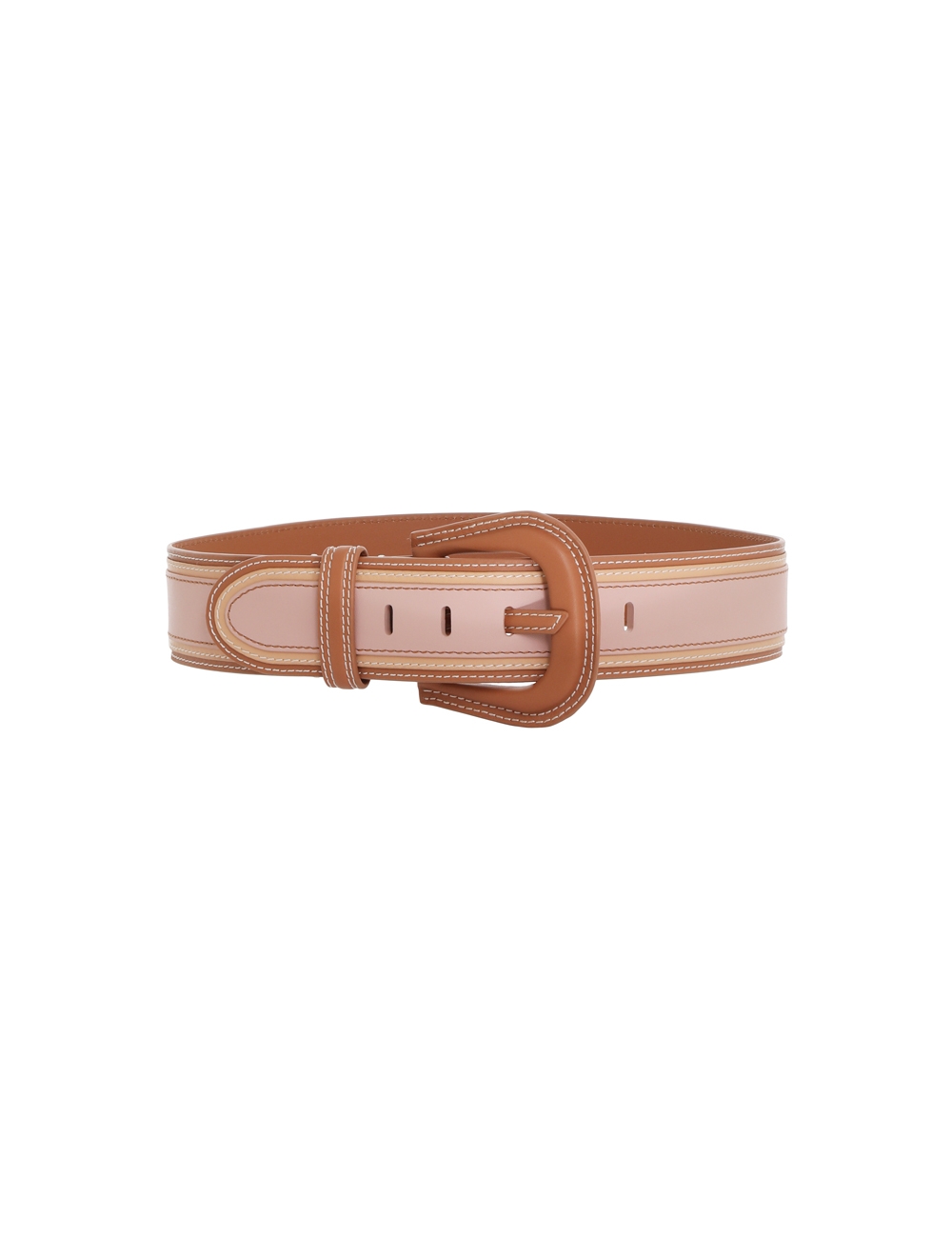 Wide Stripe Belt