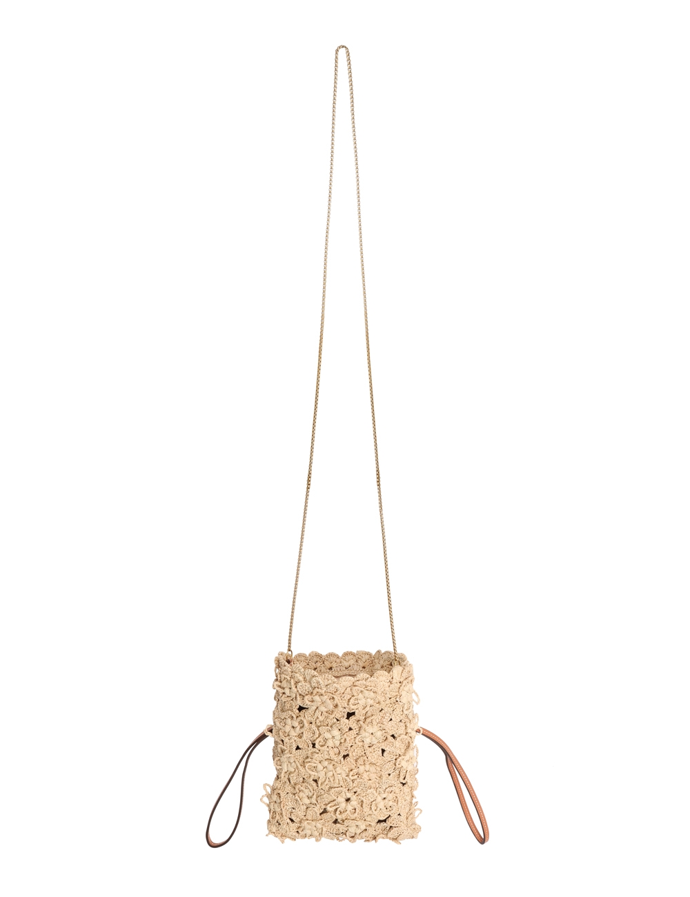 Floral Crochet Pouch