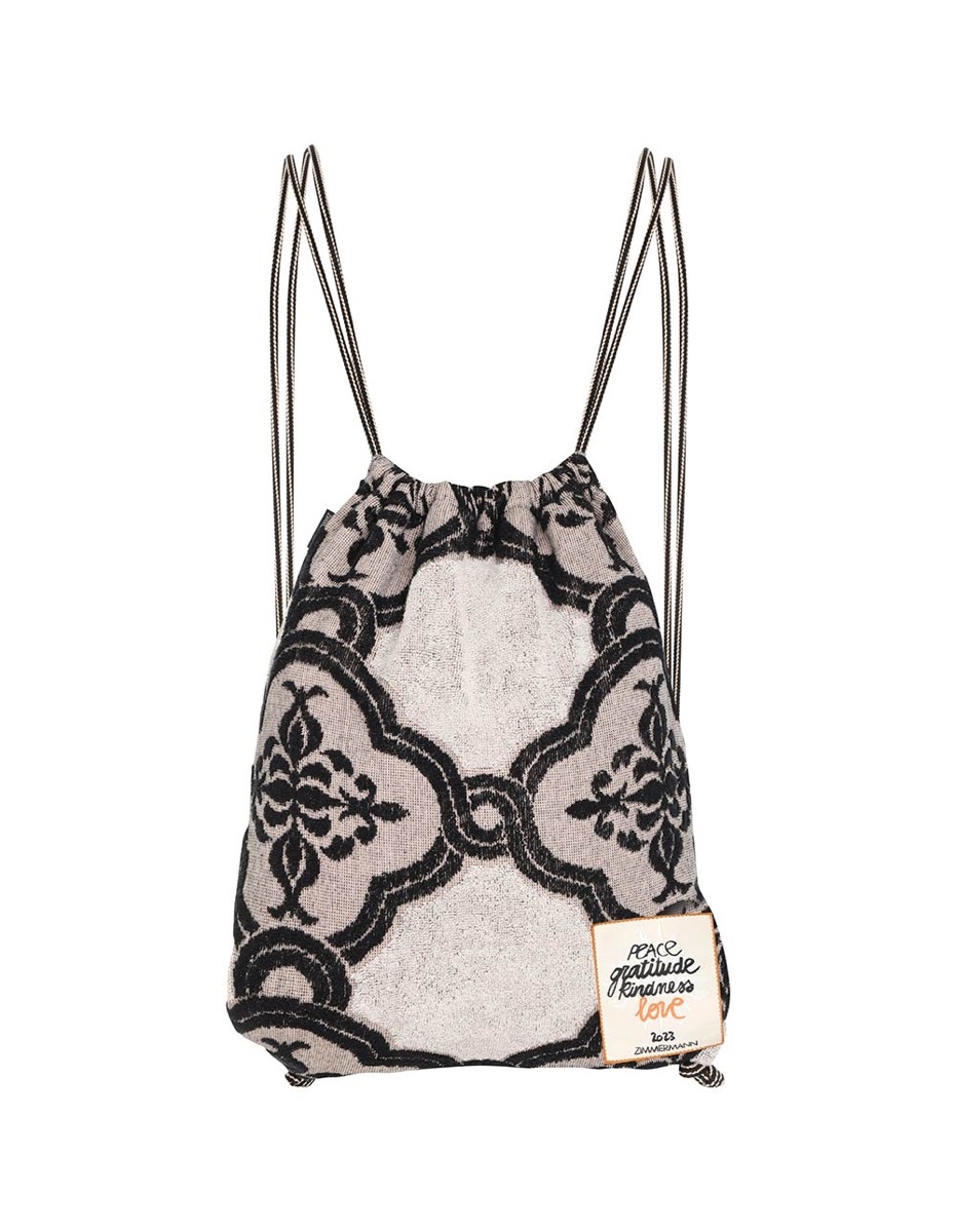 Jacquard Towel Backpack