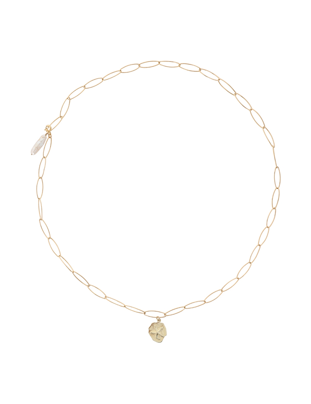 Starfish Medallion Necklace