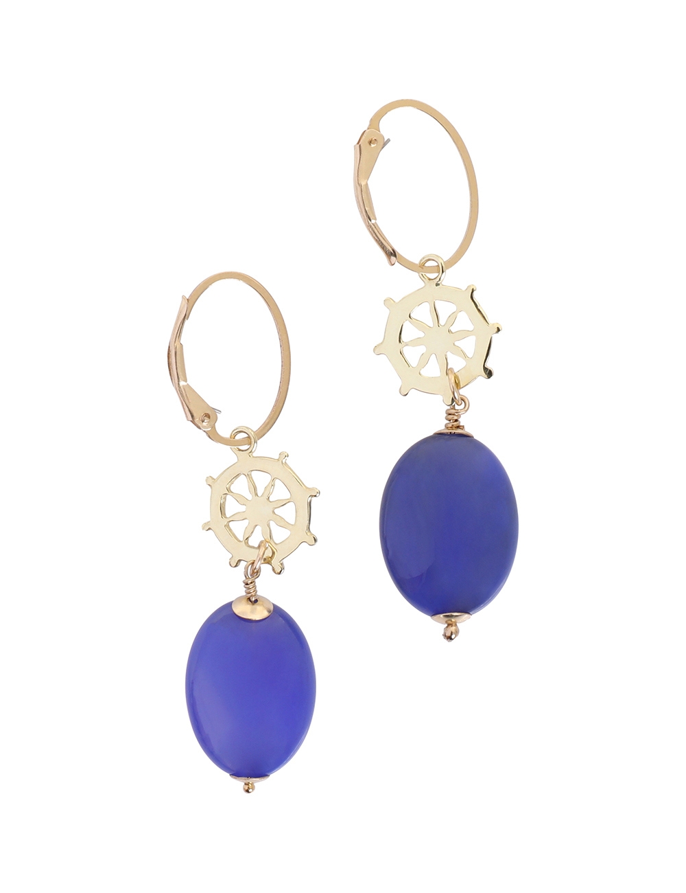 Boat Wheel Earrings