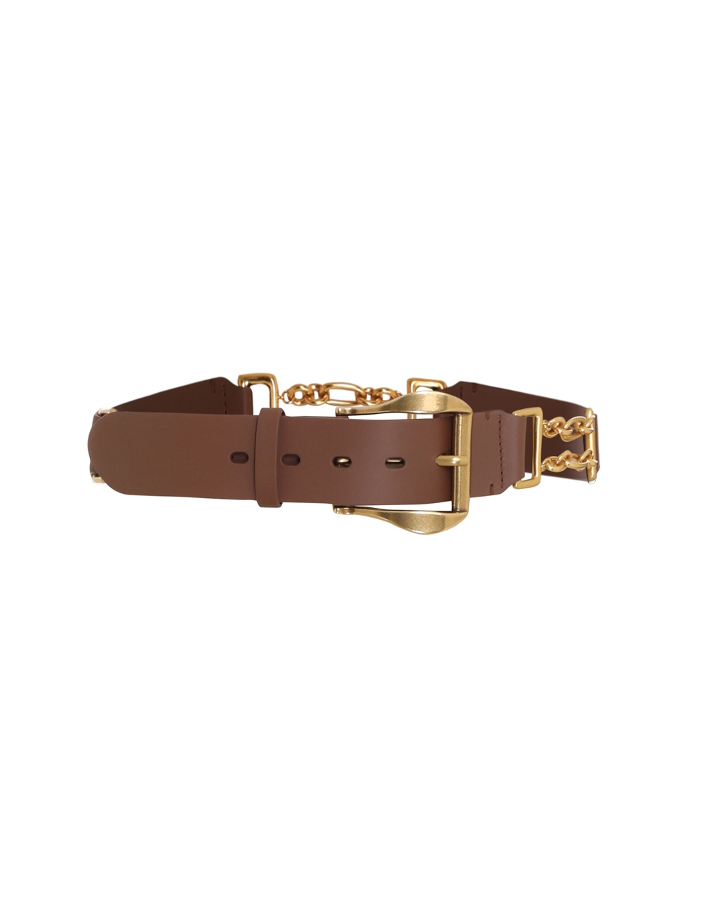 Chain Leather Belt