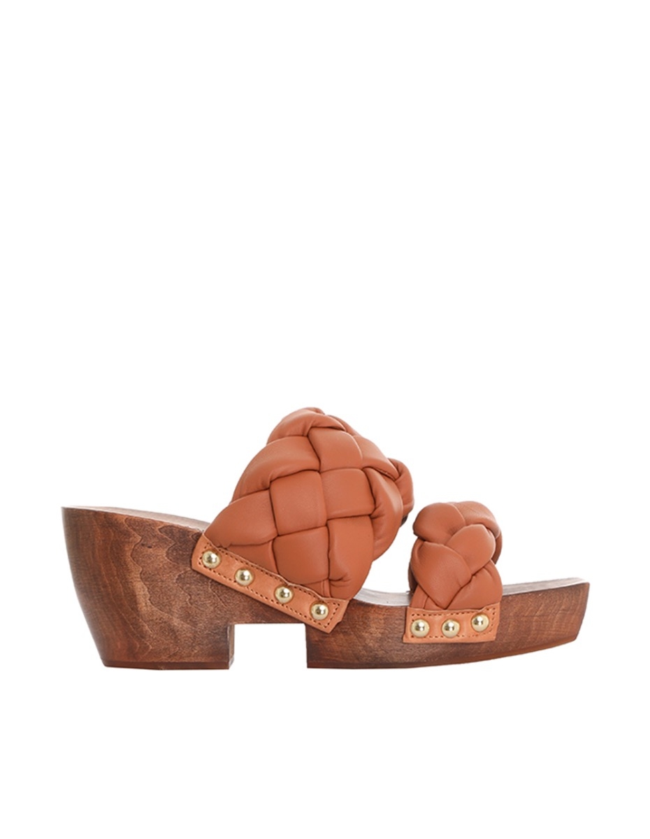 Braided Nappa Clog