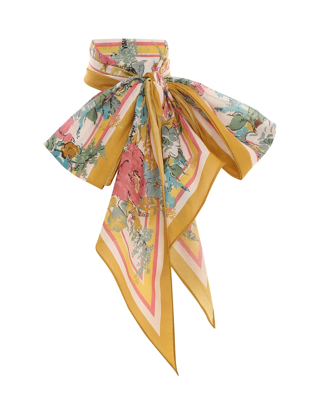 Silk Cotton Neck Scarf