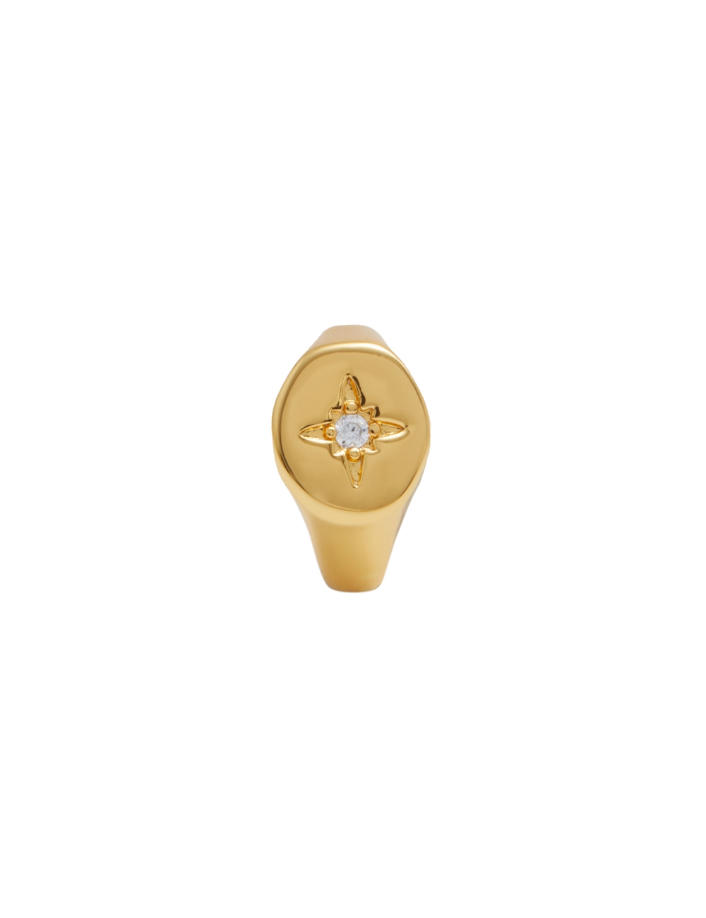 Signet Earring
