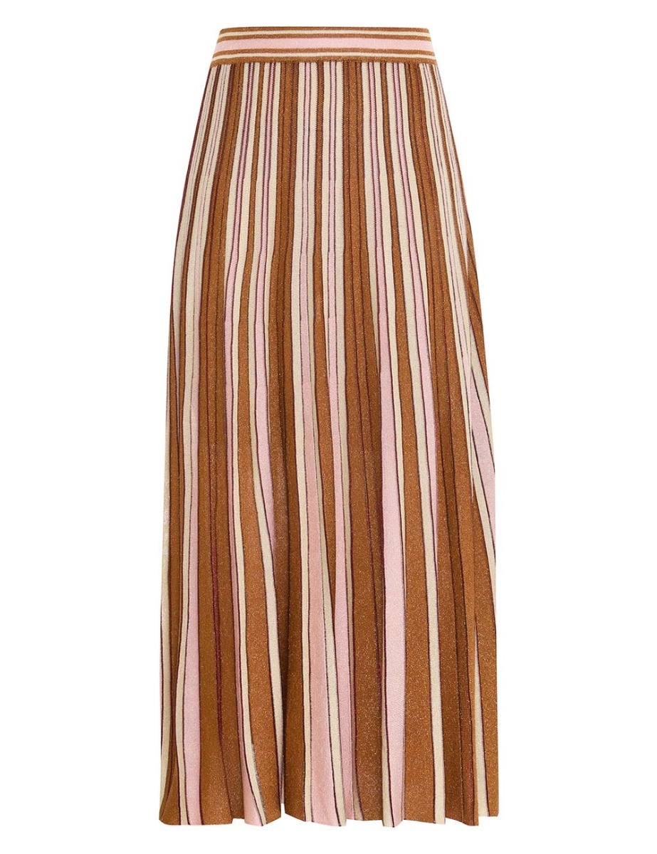 Luminosity Lurex Stripe Skirt