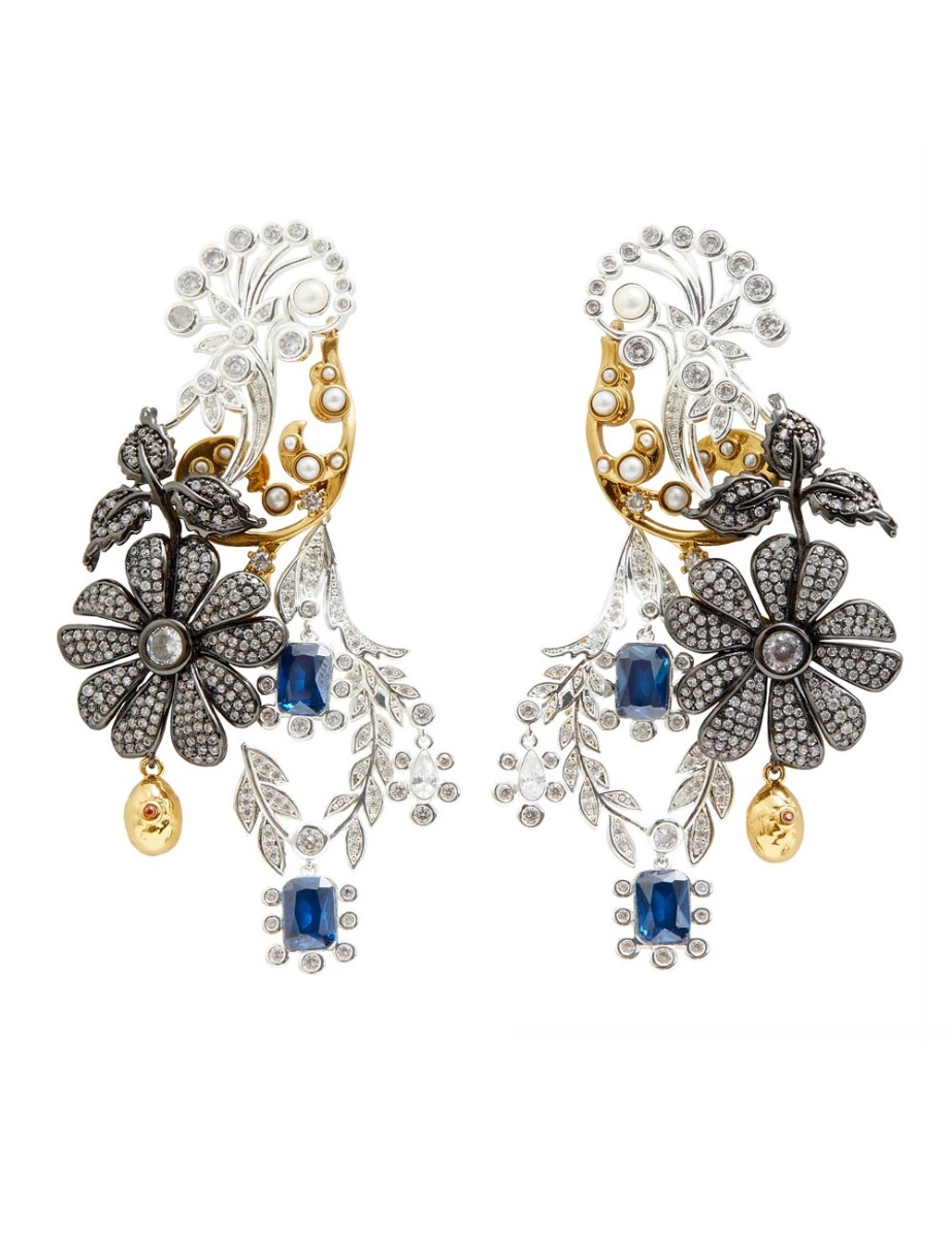Tangled Collage Earrings