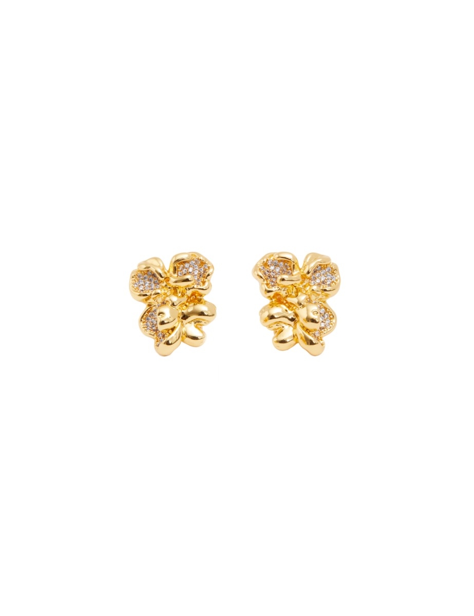 Popcorn Pave Earrings