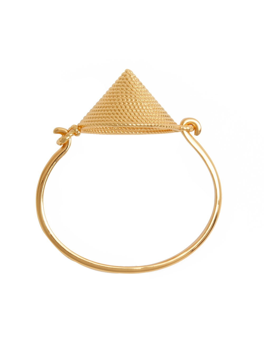 Spiral Rope Cone Cuff