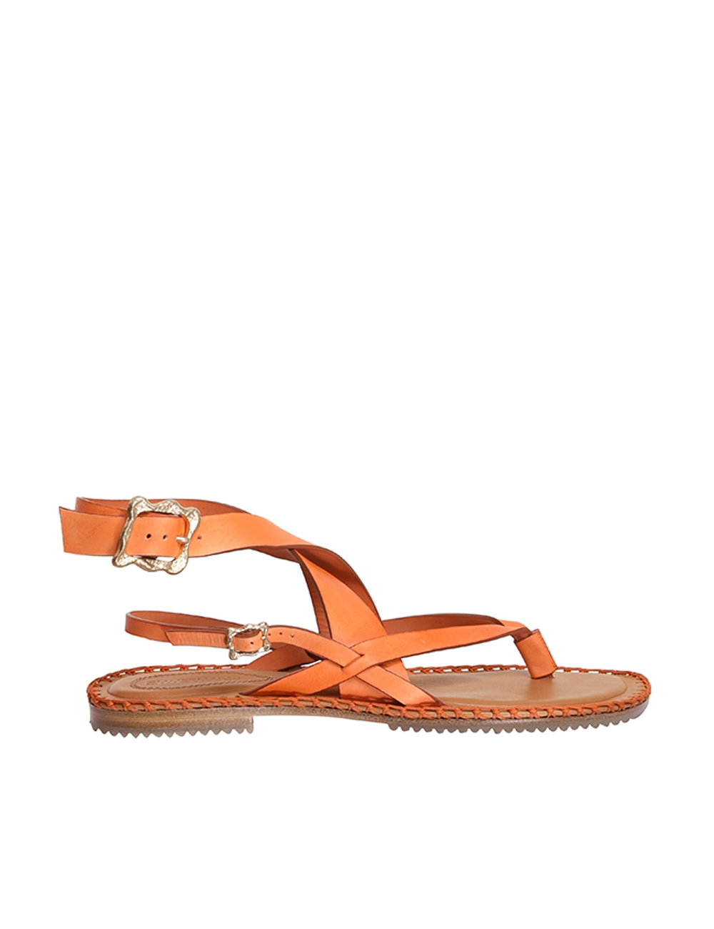 Multi-Strap Sandal Flat