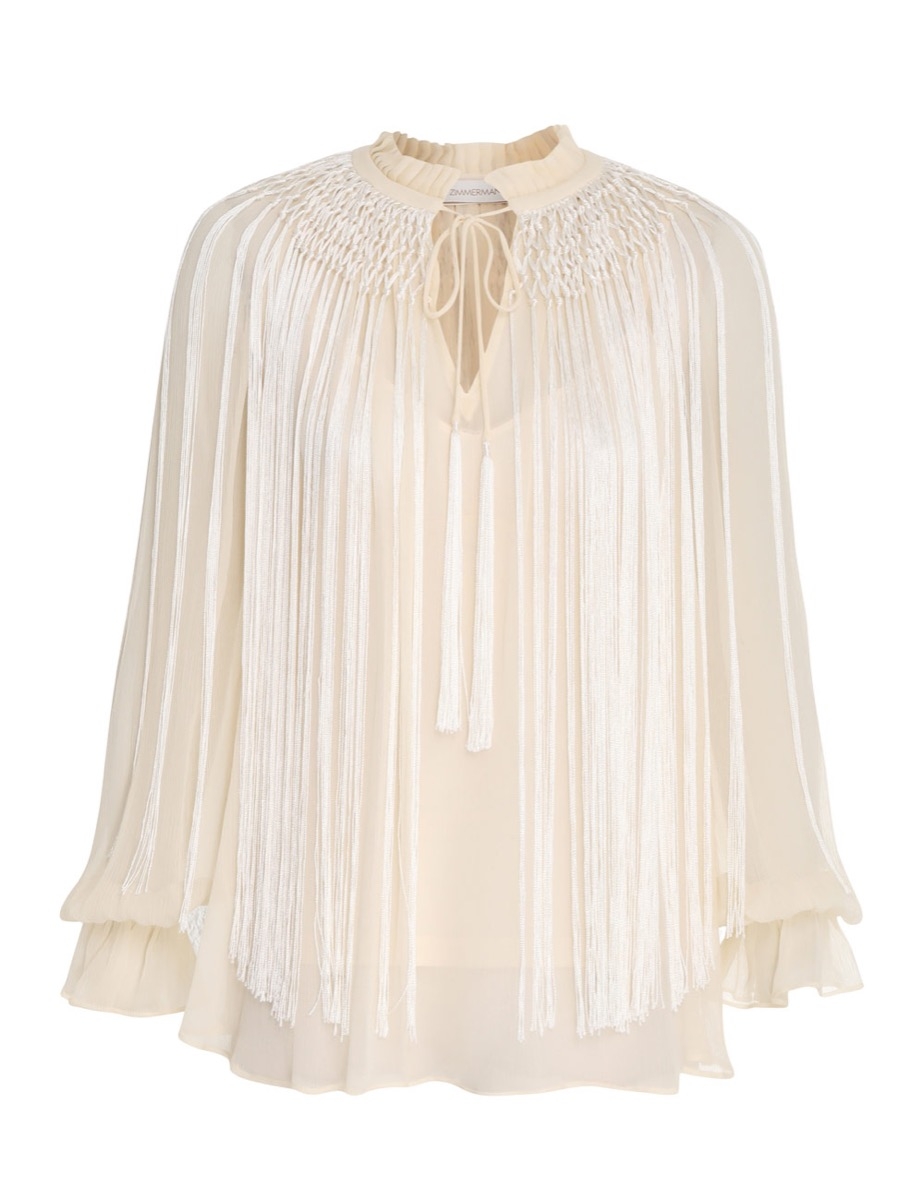 High Tide Fringe Swing Blouse