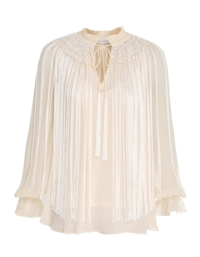 High Tide Fringe Swing Blouse