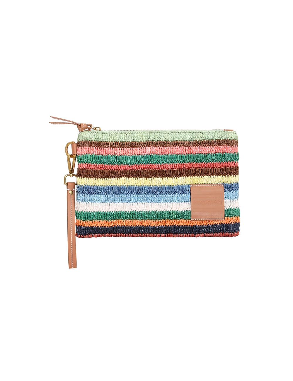 Woven Stripe Pouch
