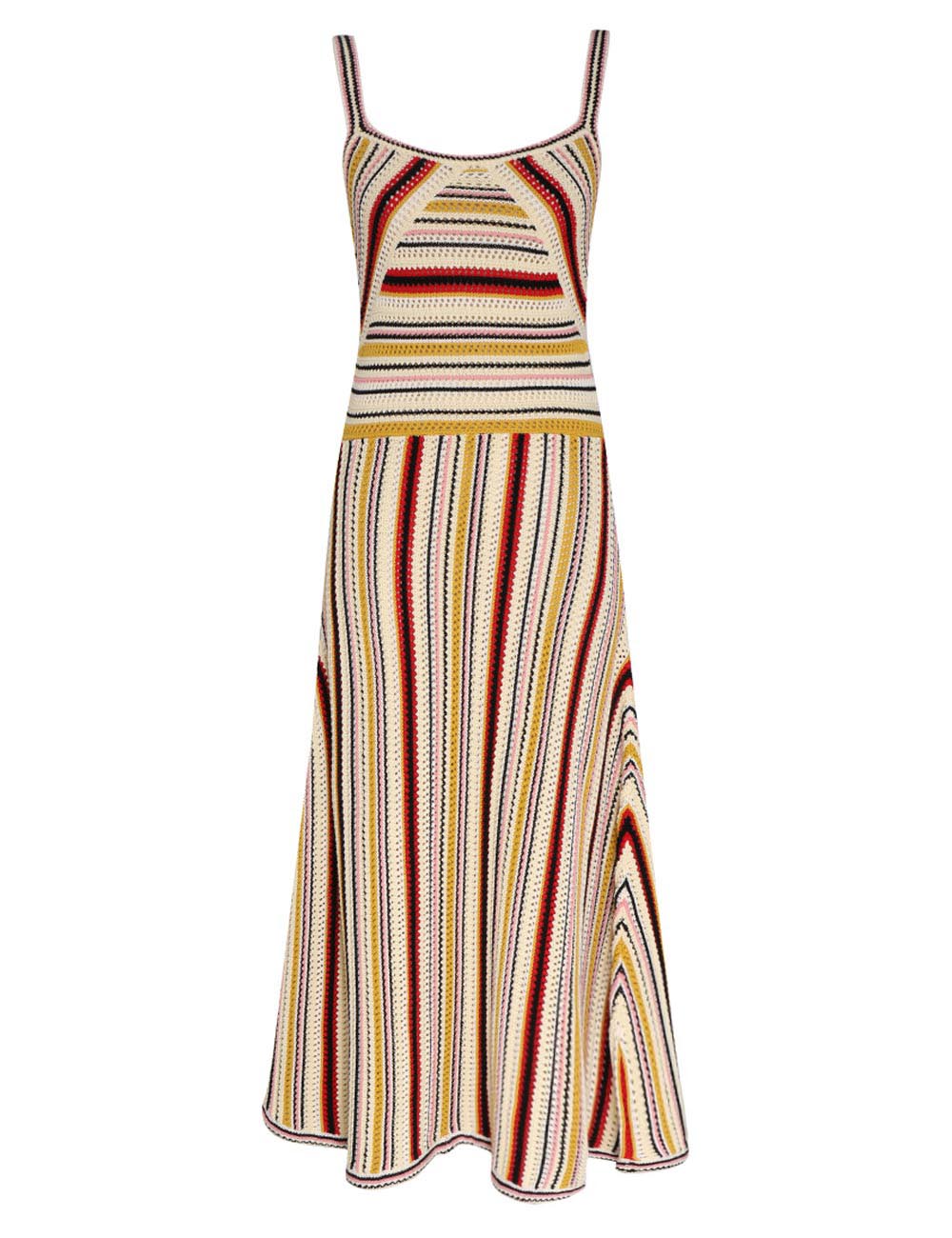 Vitali Multi Stripe Knit Dress