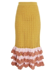 Laurel Crochet Midi Skirt
