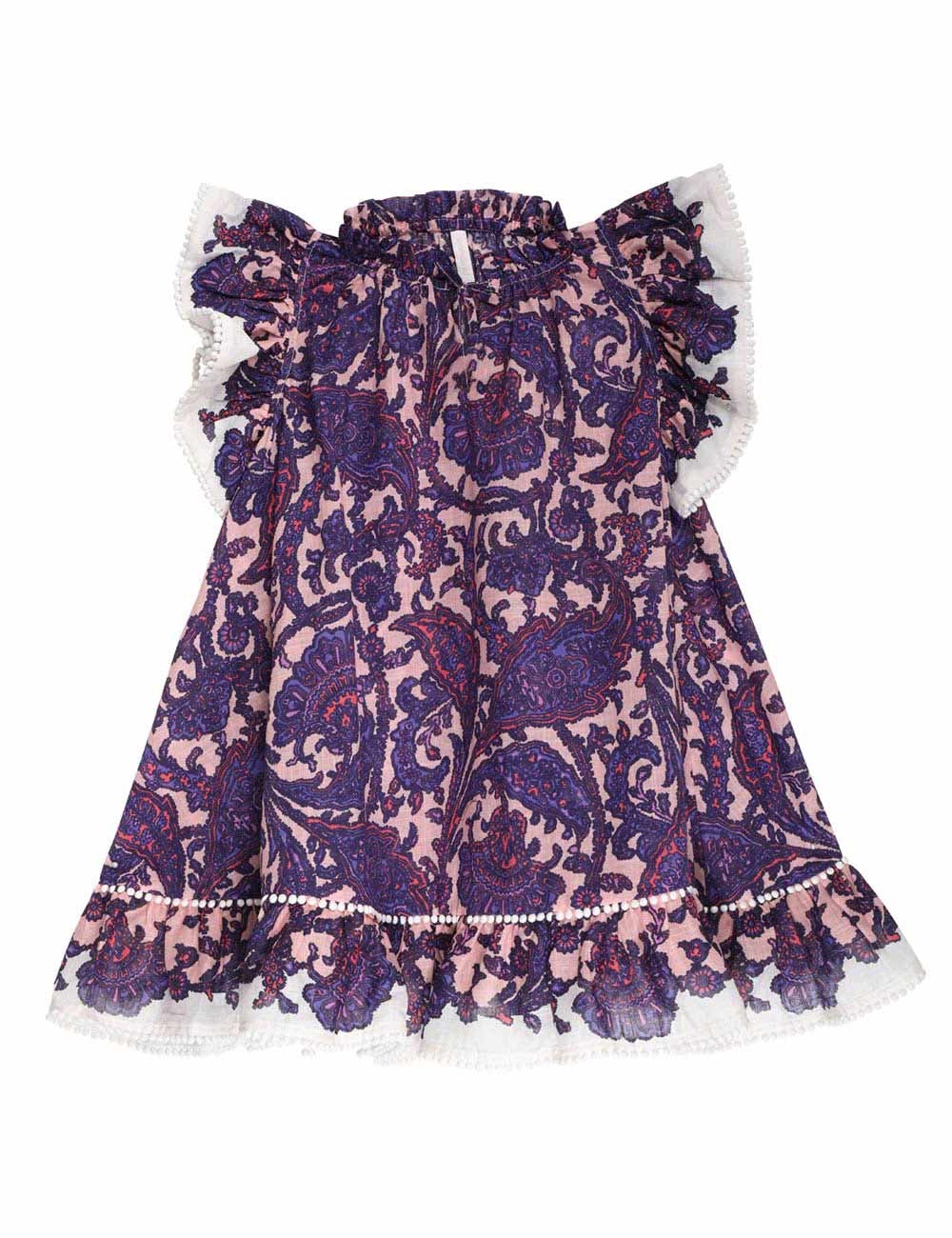 Tiggy Frill A-Line Dress