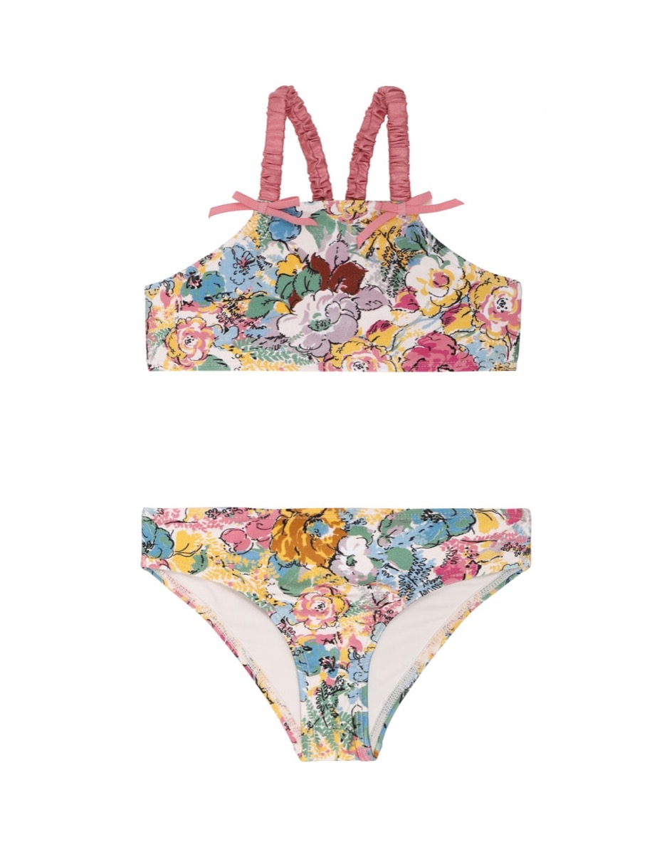 Clover Gathered Strap Bikini