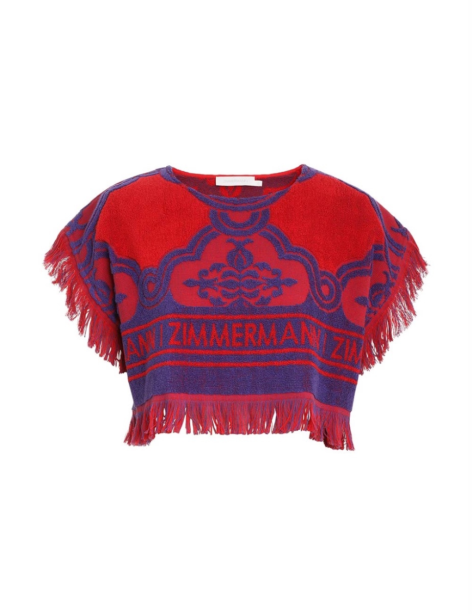 Raie Towelling Crop