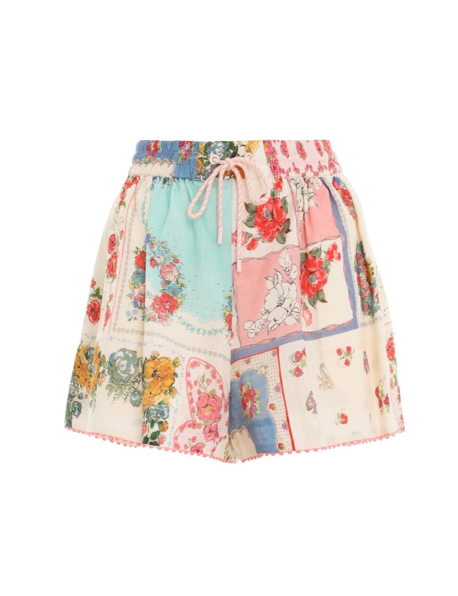 Clover Patched Relaxed Short