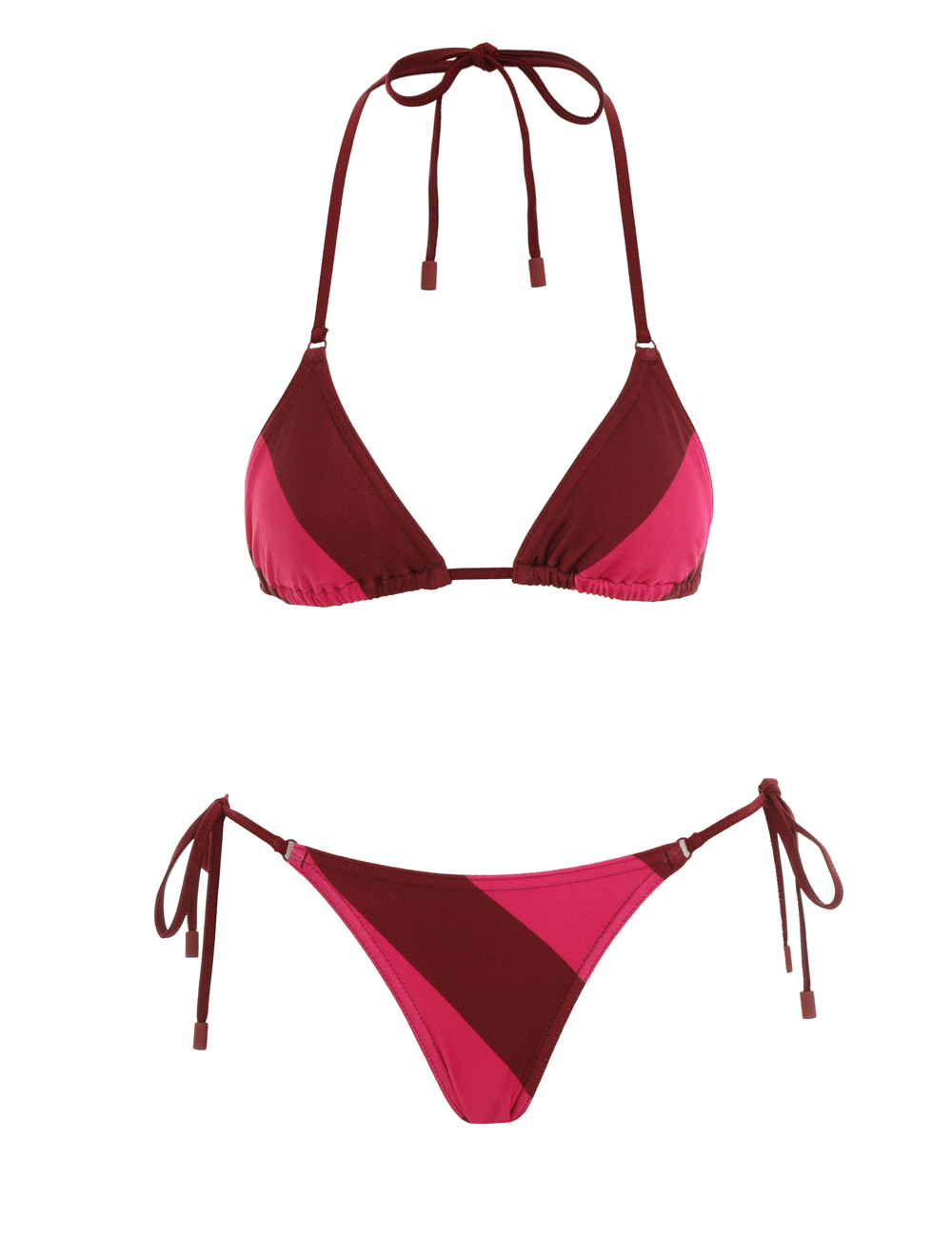 Tiggy Stripe Mini Tri Bikini
