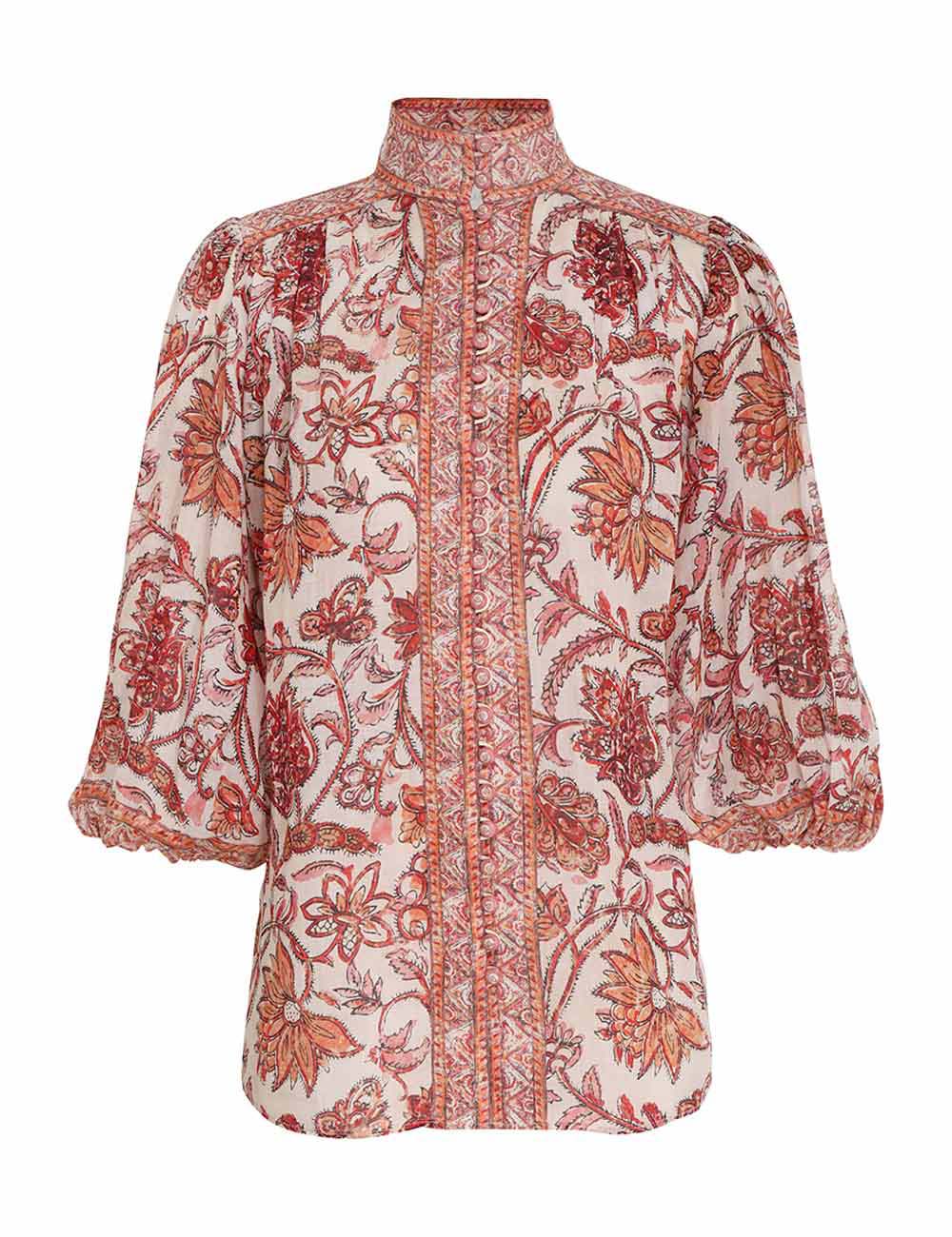 Vitali Yoke Blouse