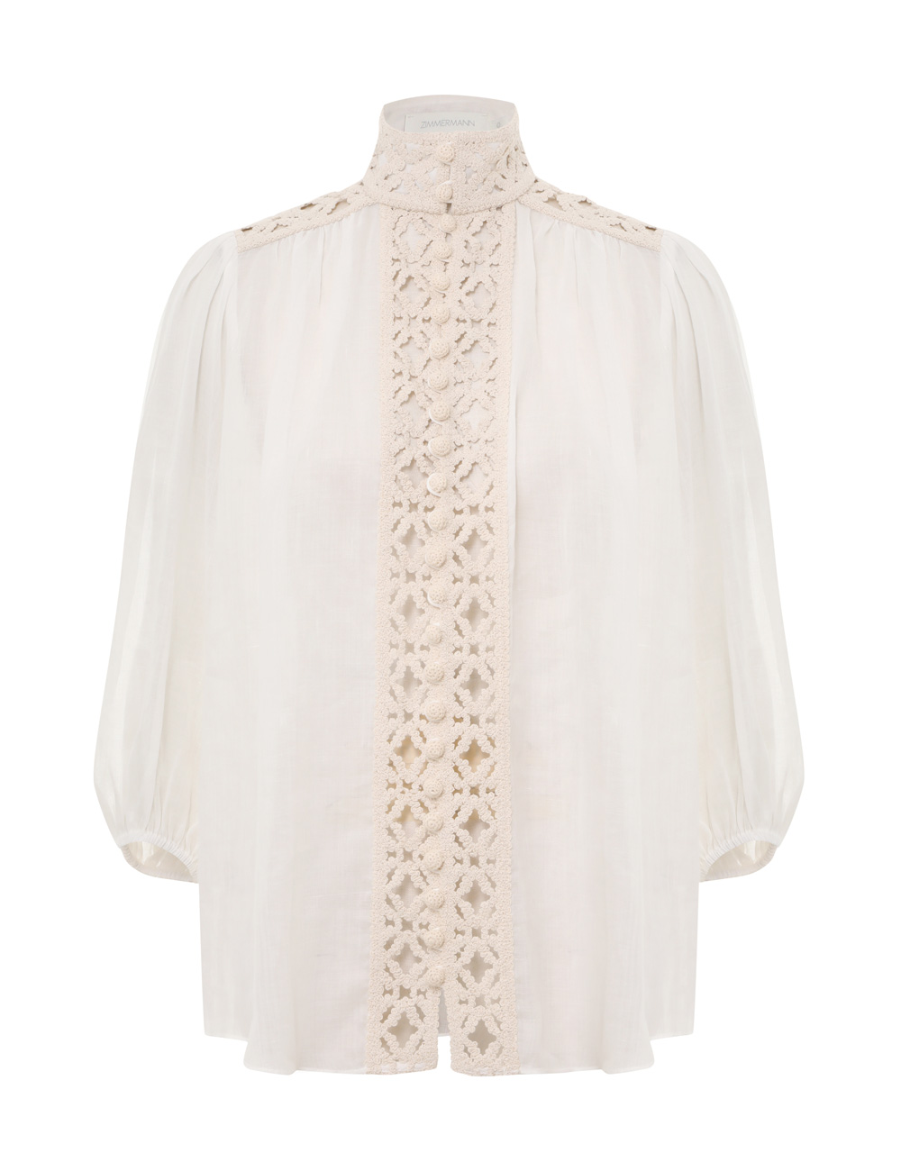 Vitali Lace Yoke Blouse