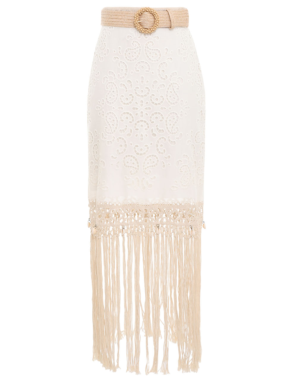 Vitali Fringe Skirt