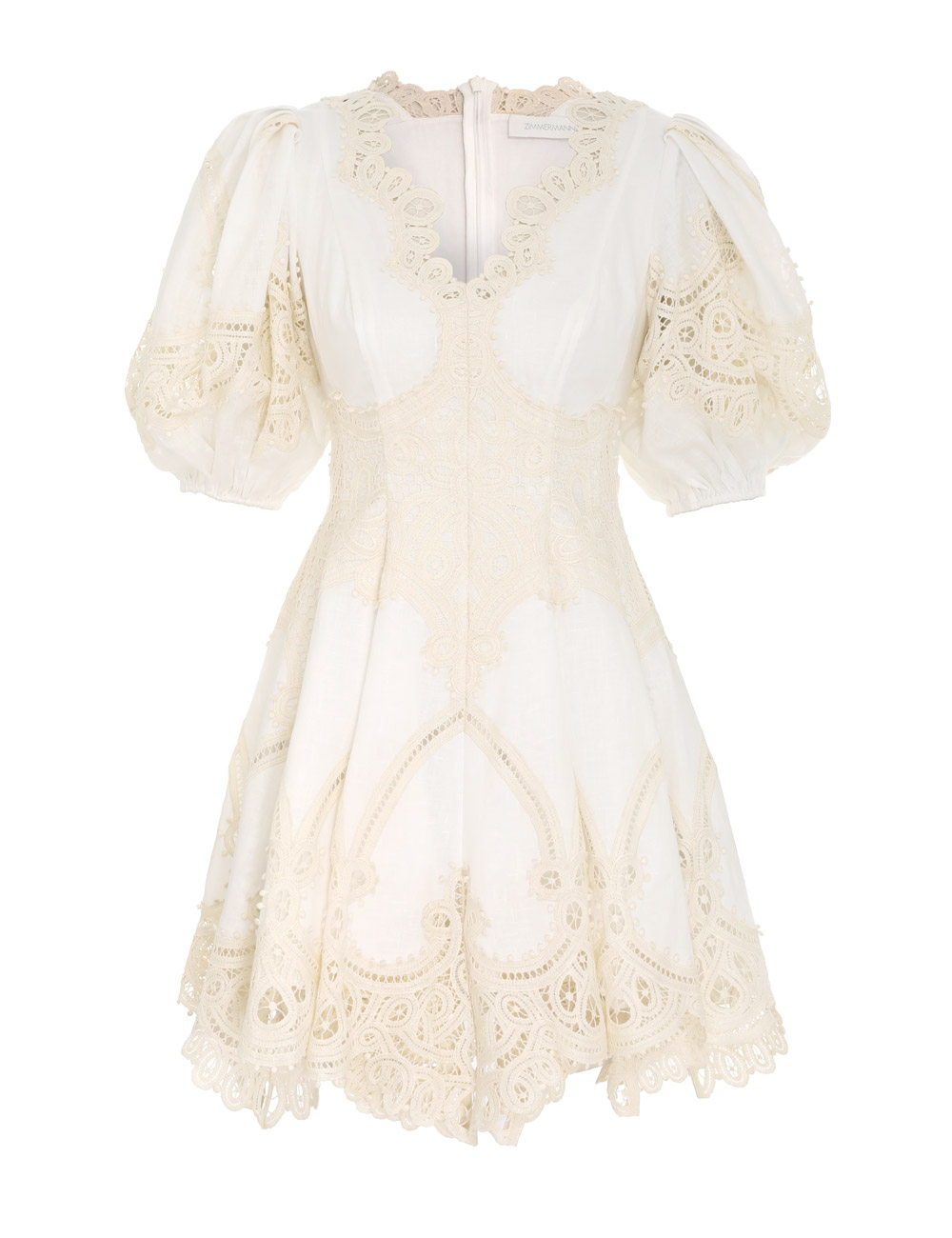 Tiggy Embroidered Mini Dress
