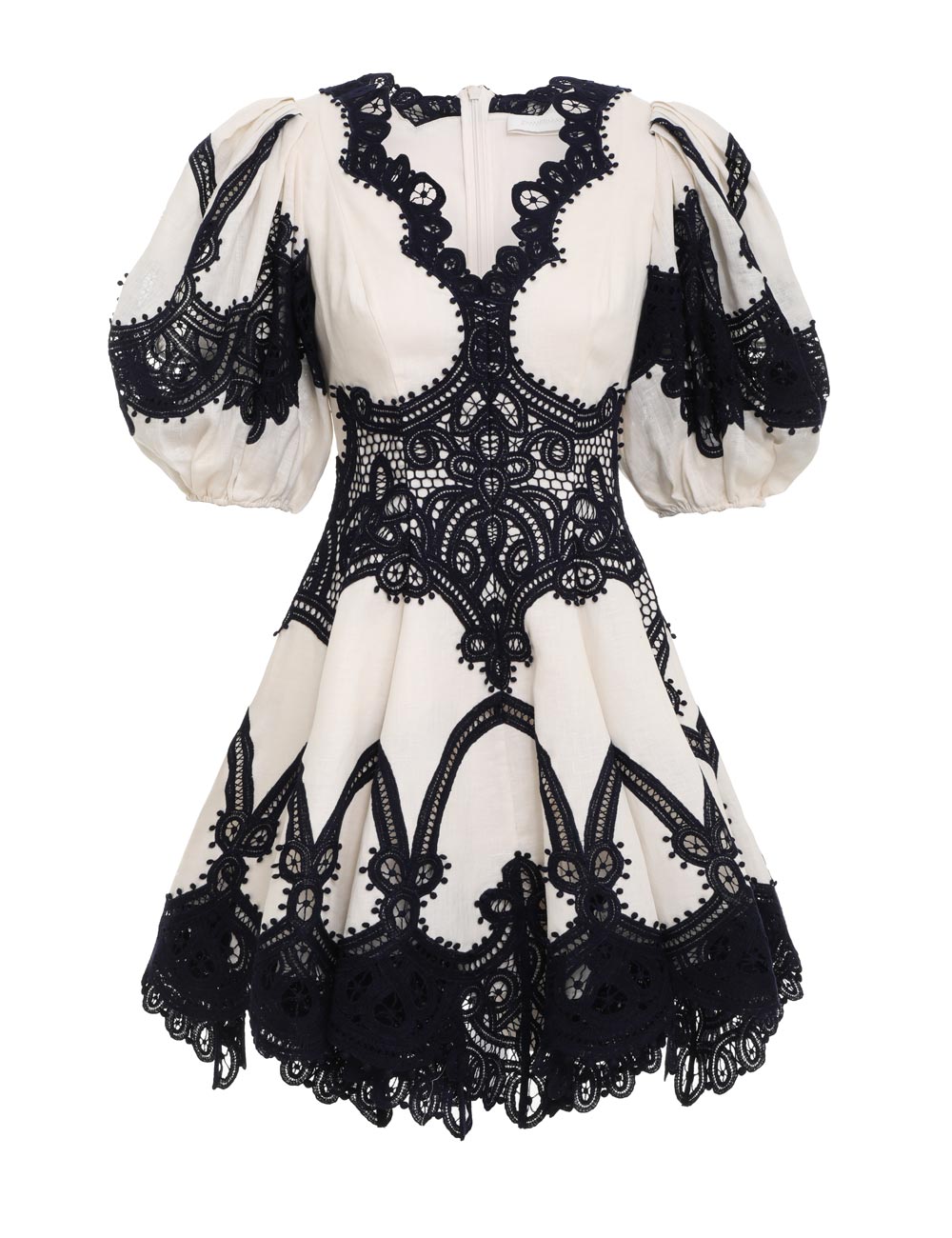 Tiggy Embroidered Mini Dress