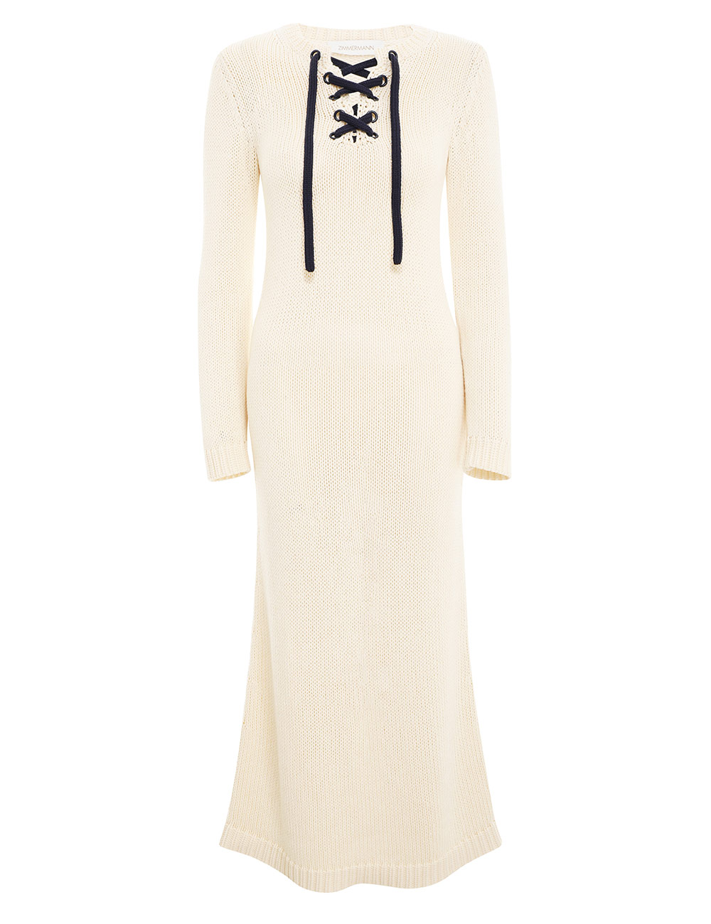 High Tide Lace Up Long Dress