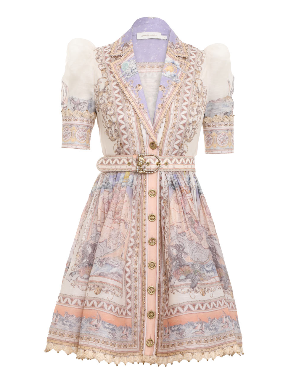 High Tide Mini Shirt Dress