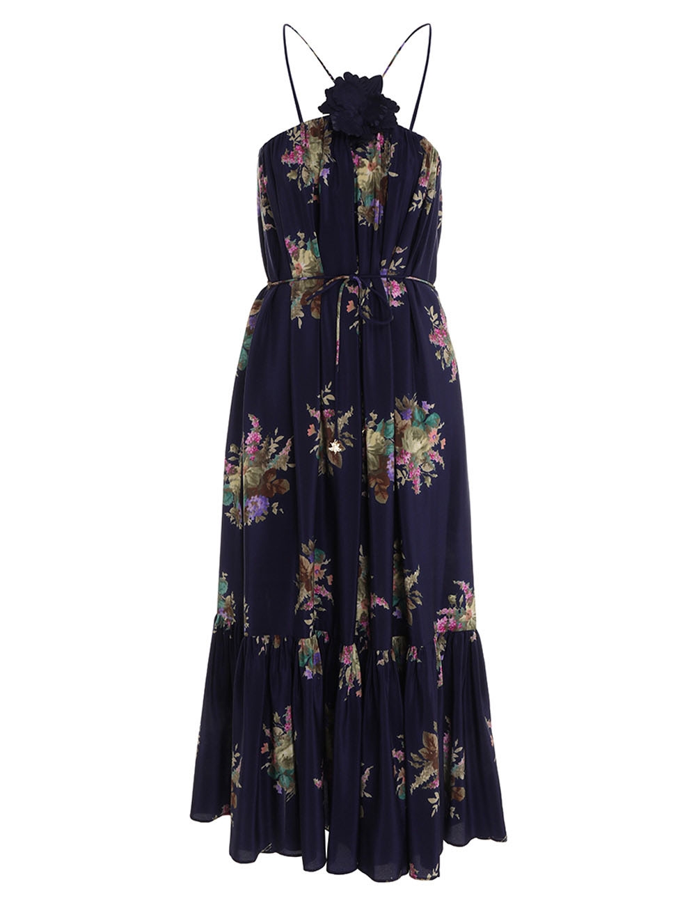Halter Neck Midi Dress
