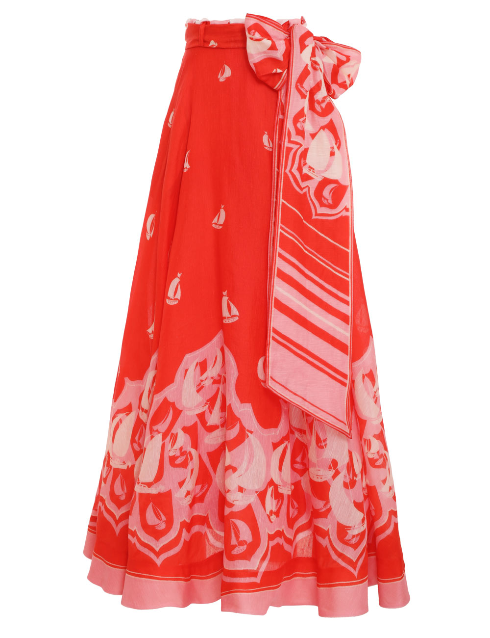 High Tide Eyelet Maxi Skirt