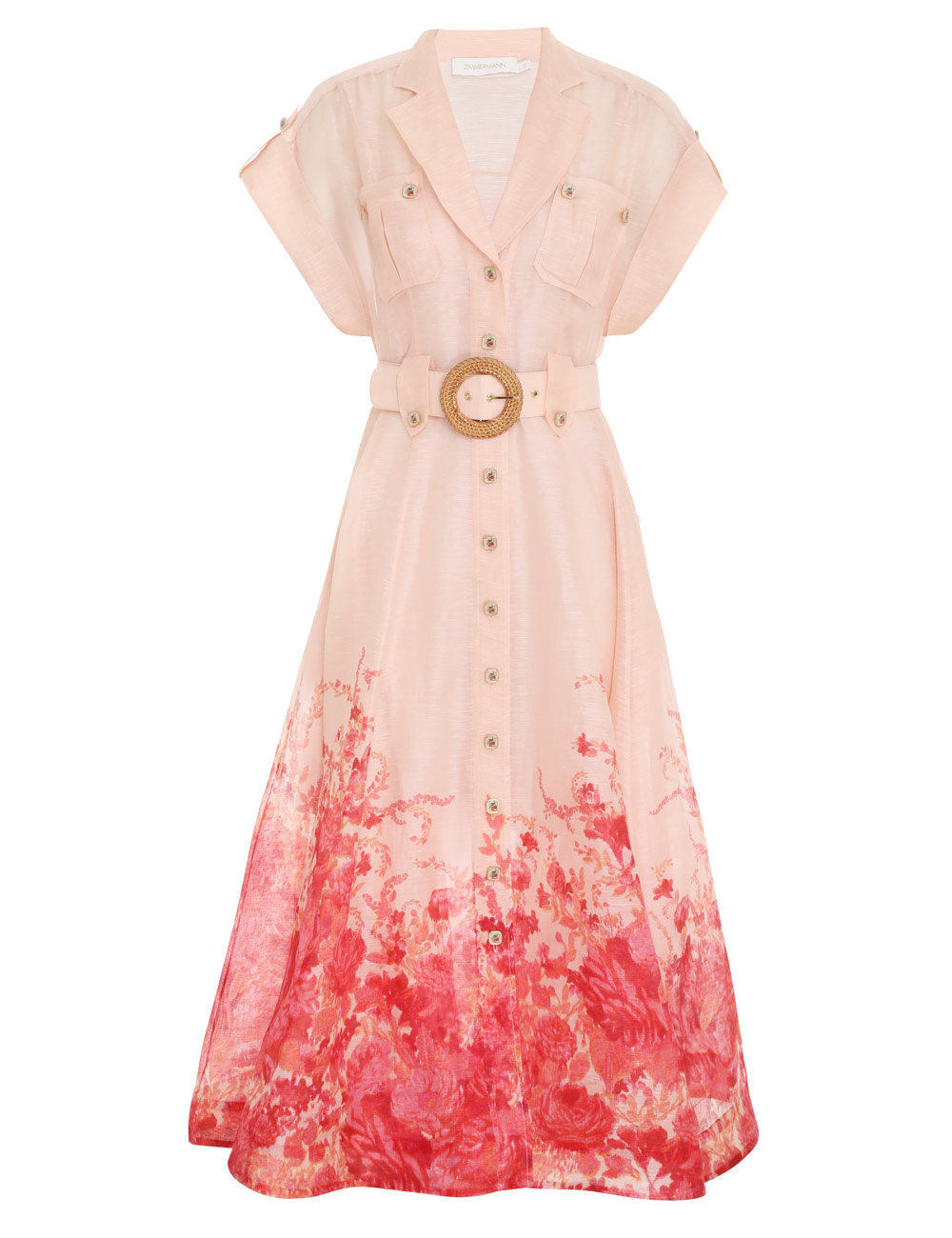 High Tide Shirt Midi Dress