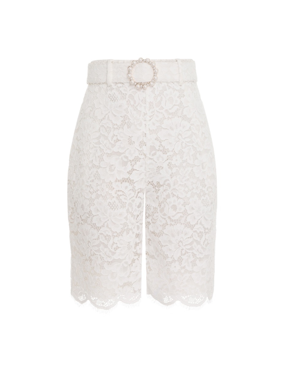 High Tide Lace Long Line Short