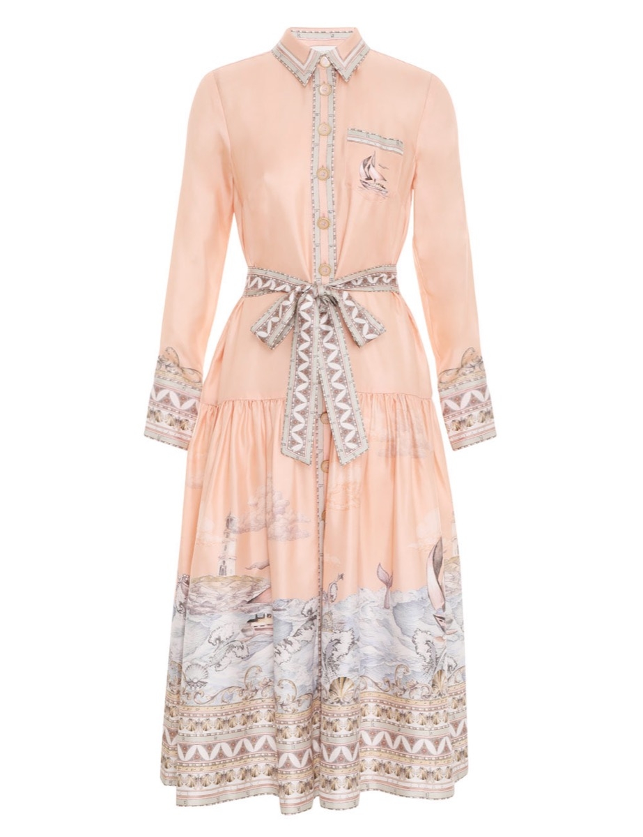 High Tide Shirt Midi Dress