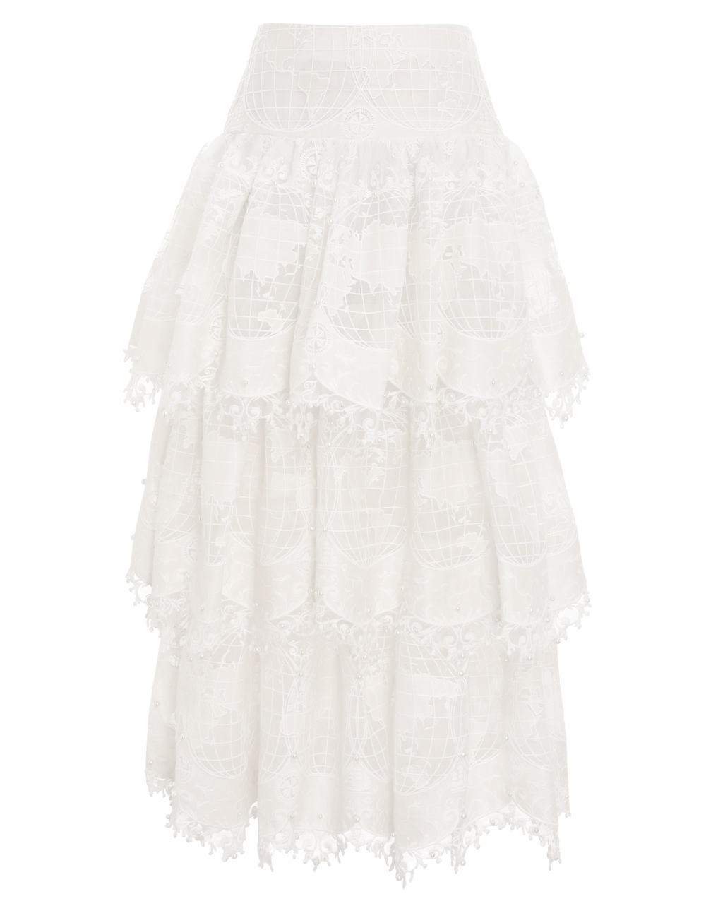 High Tide Embroidered Skirt