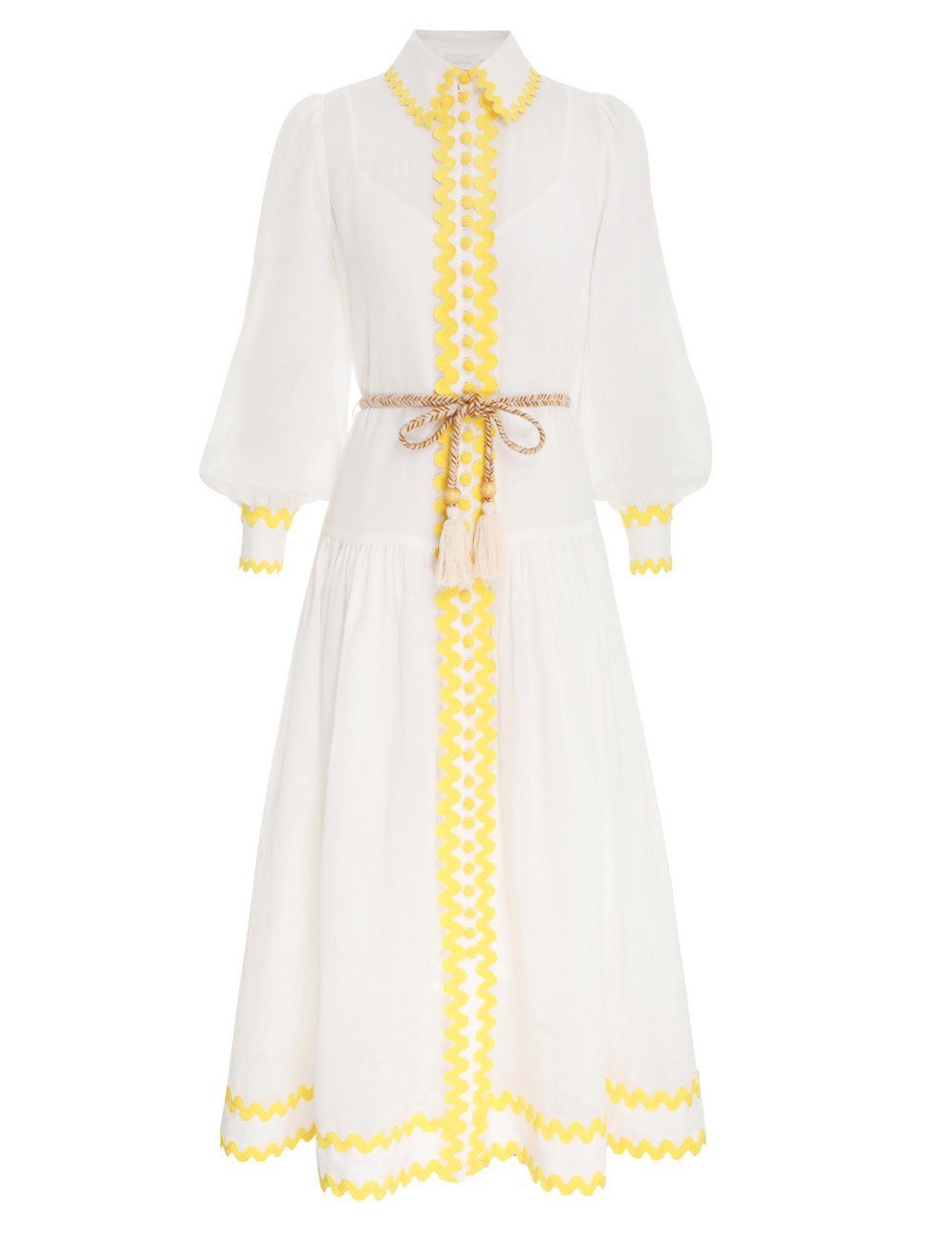 Cira Dropwaist Shirt Dress