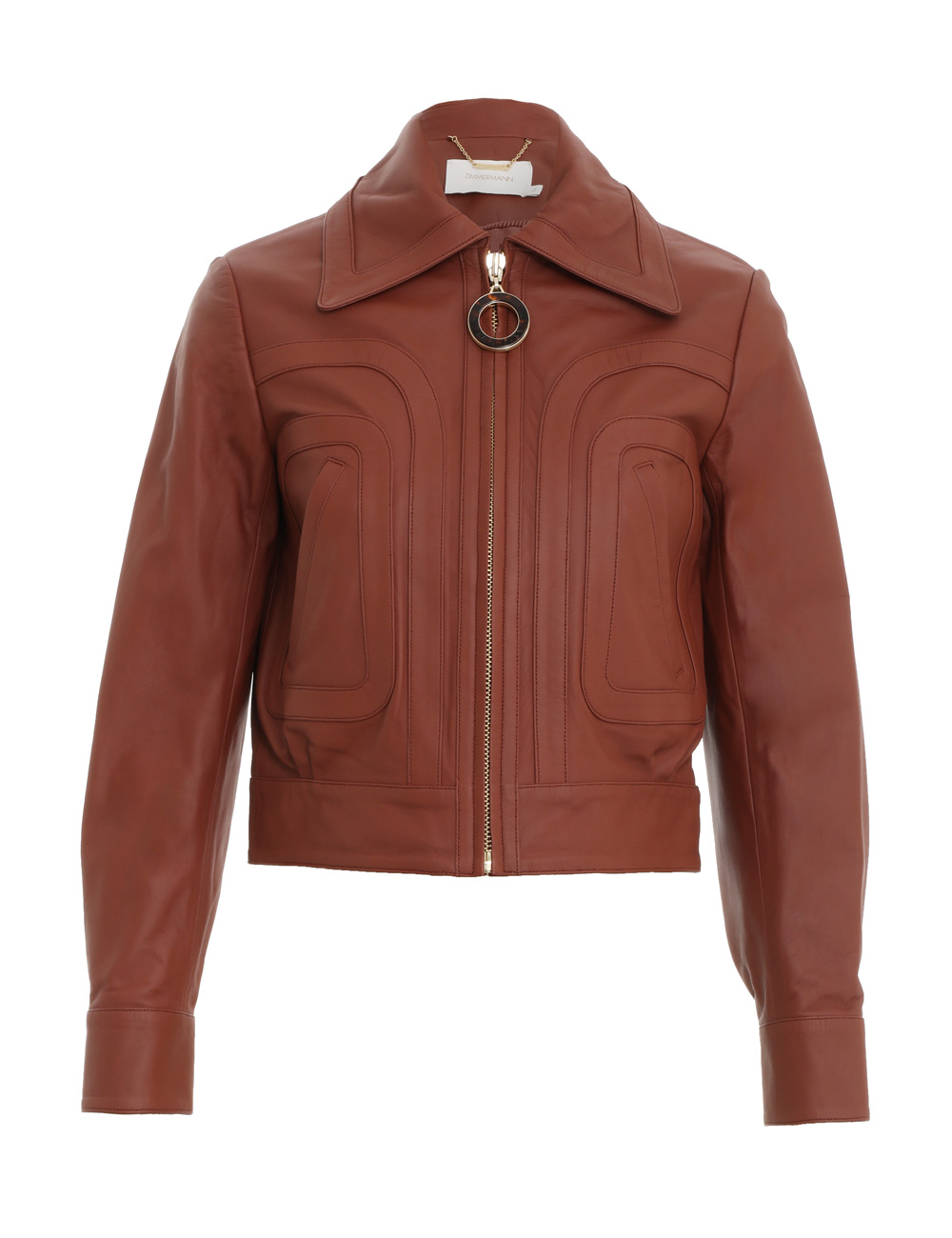 Wonderland Leather Bomber